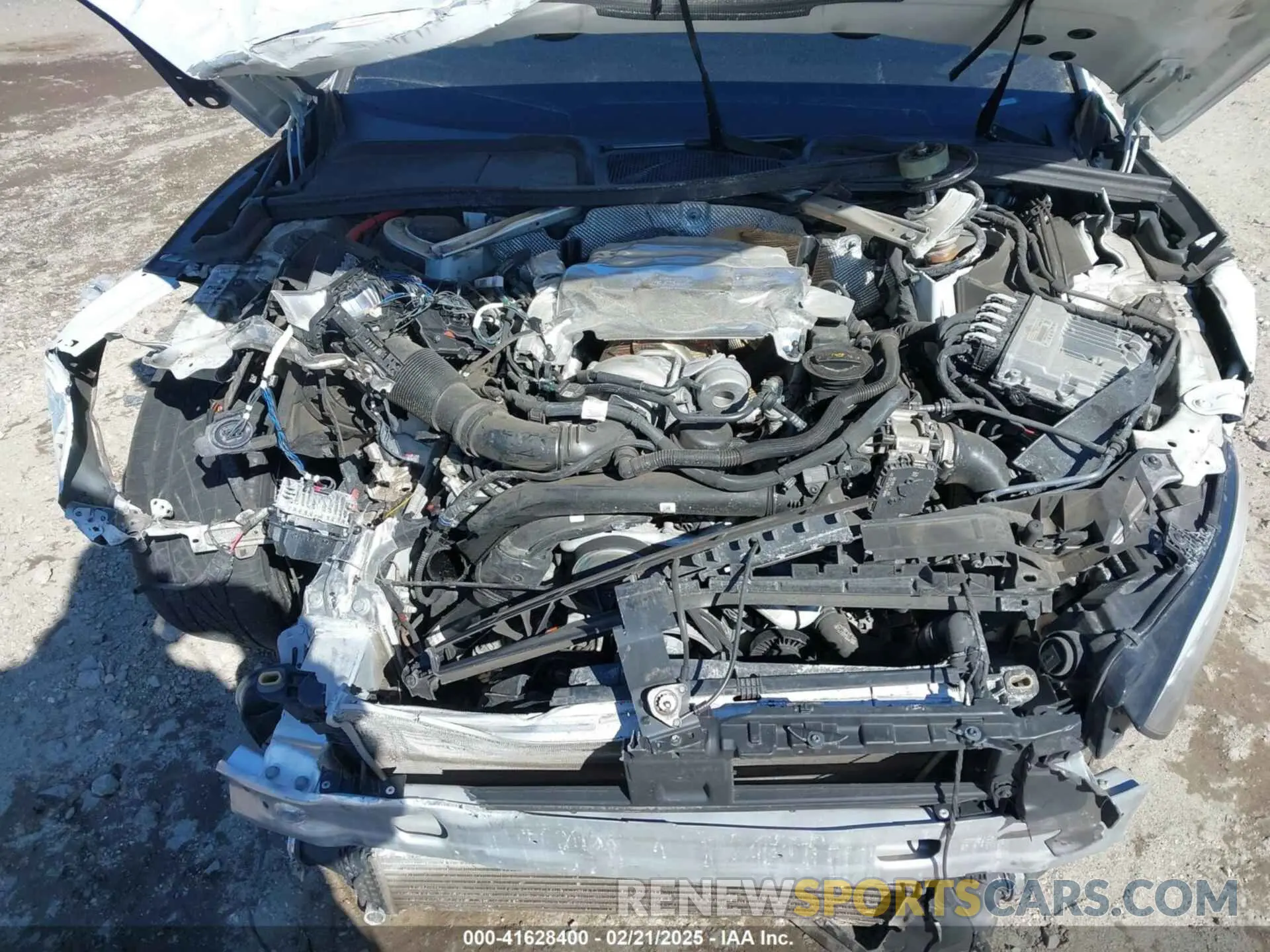 6 Photograph of a damaged car WAUP4AF54NA031486 AUDI S5 2022