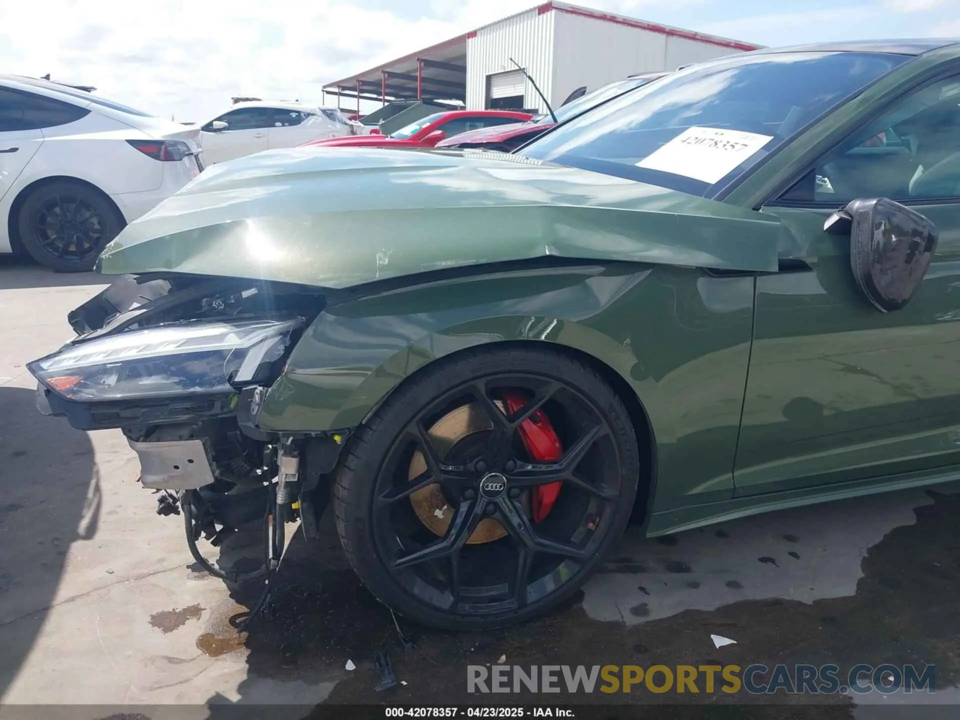 18 Photograph of a damaged car WAUP4AF55NA033974 AUDI S5 2022