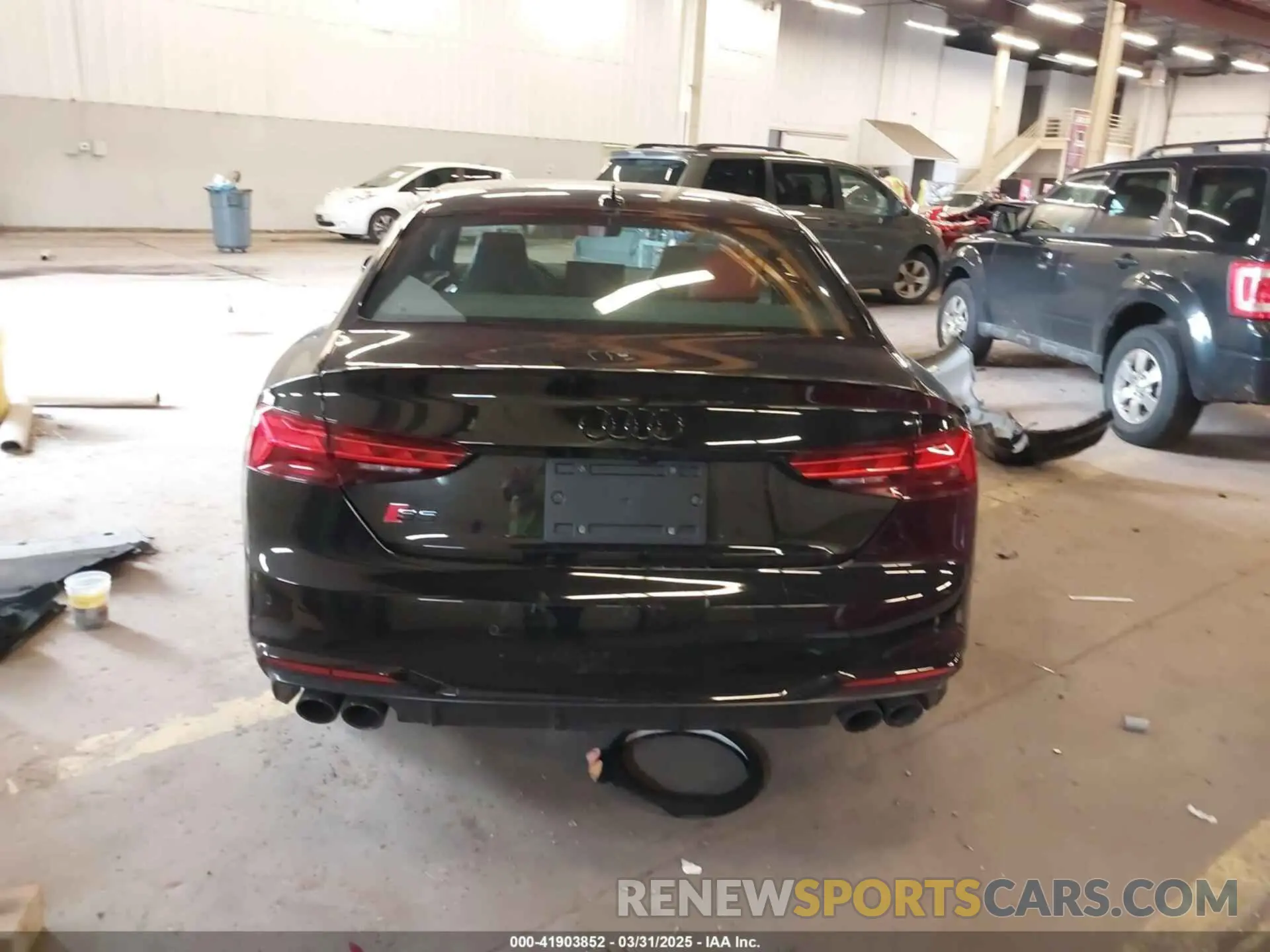 17 Photograph of a damaged car WAUN4AF5XPA010099 AUDI S5 2023