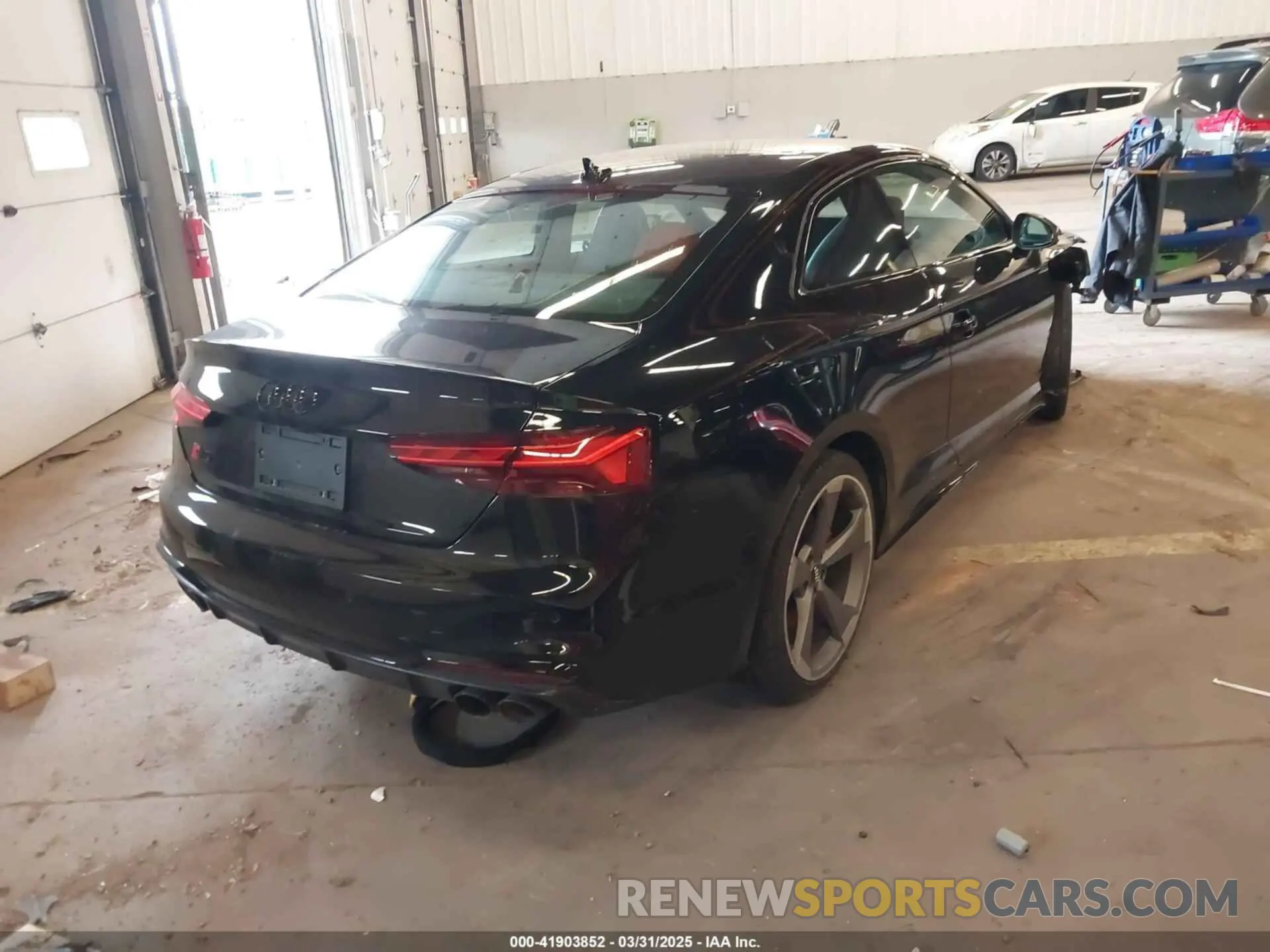 4 Photograph of a damaged car WAUN4AF5XPA010099 AUDI S5 2023