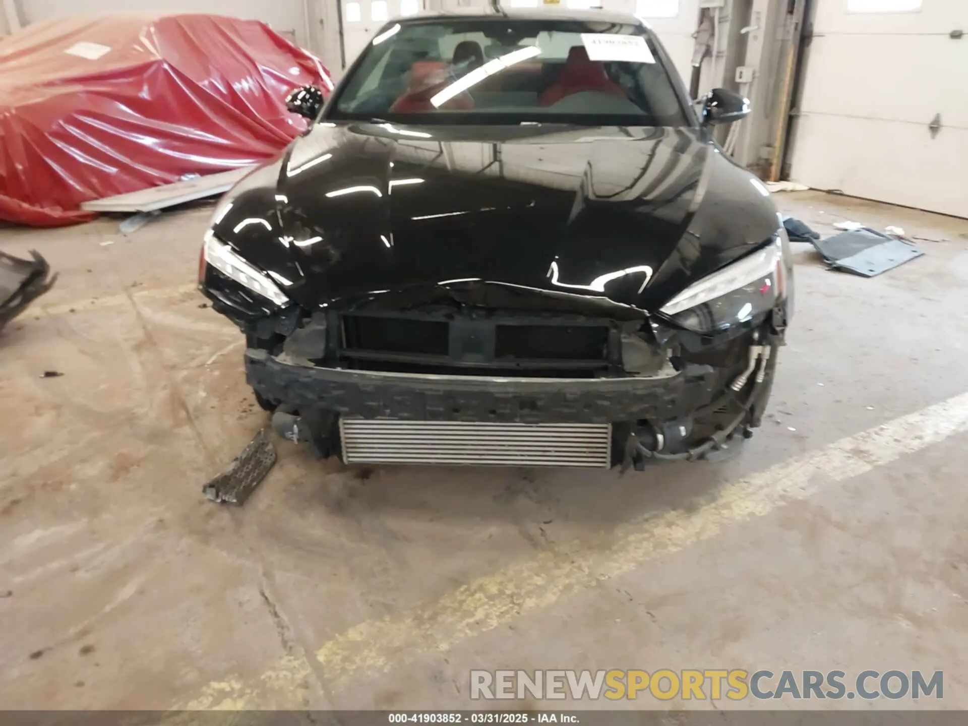 6 Photograph of a damaged car WAUN4AF5XPA010099 AUDI S5 2023