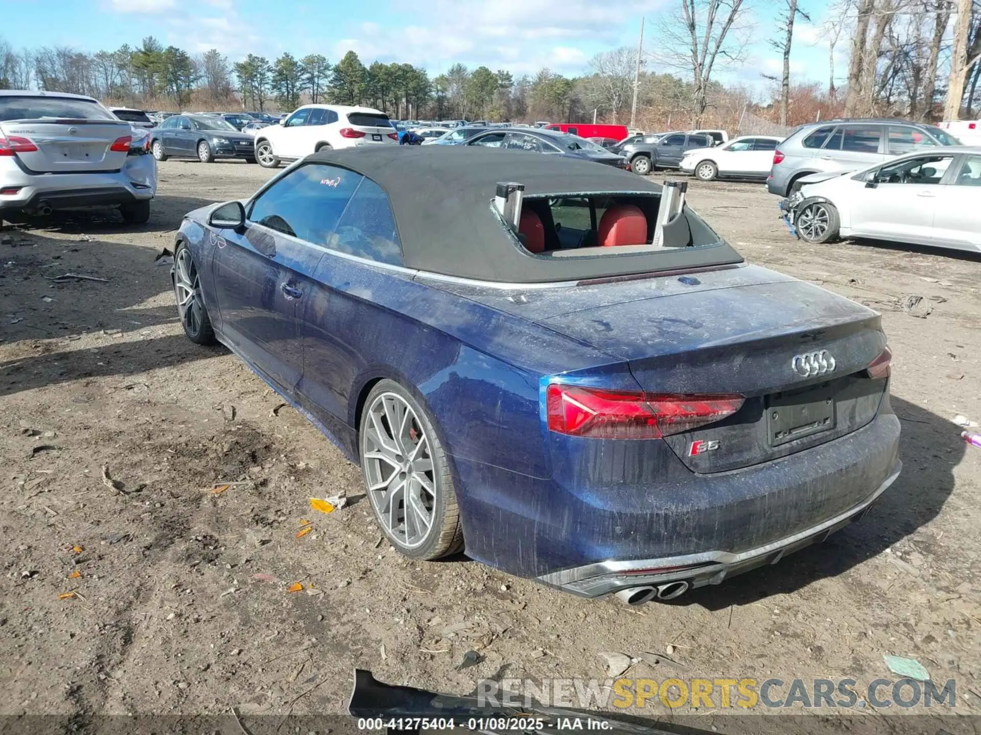 3 Photograph of a damaged car WAUW4GF56LN001541 AUDI S5 CABRIOLET 2020
