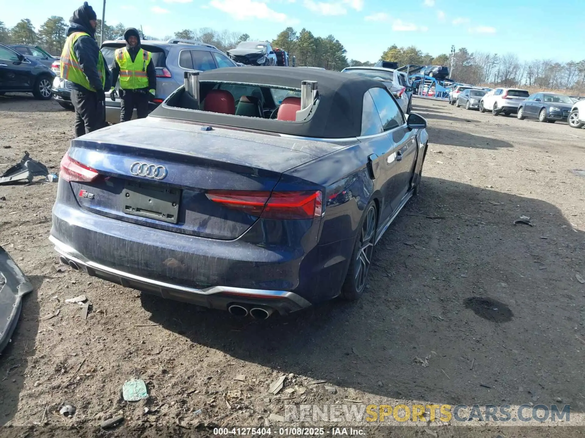 4 Photograph of a damaged car WAUW4GF56LN001541 AUDI S5 CABRIOLET 2020