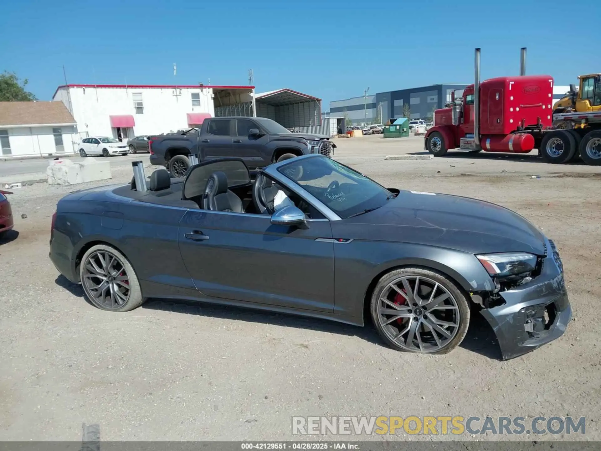 13 Photograph of a damaged car WAUY4GF52MN004561 AUDI S5 CABRIOLET 2021