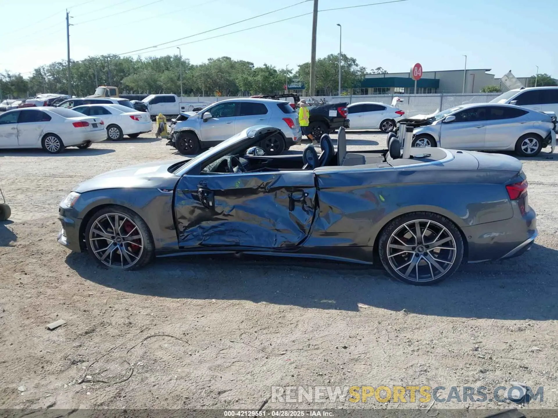 14 Photograph of a damaged car WAUY4GF52MN004561 AUDI S5 CABRIOLET 2021