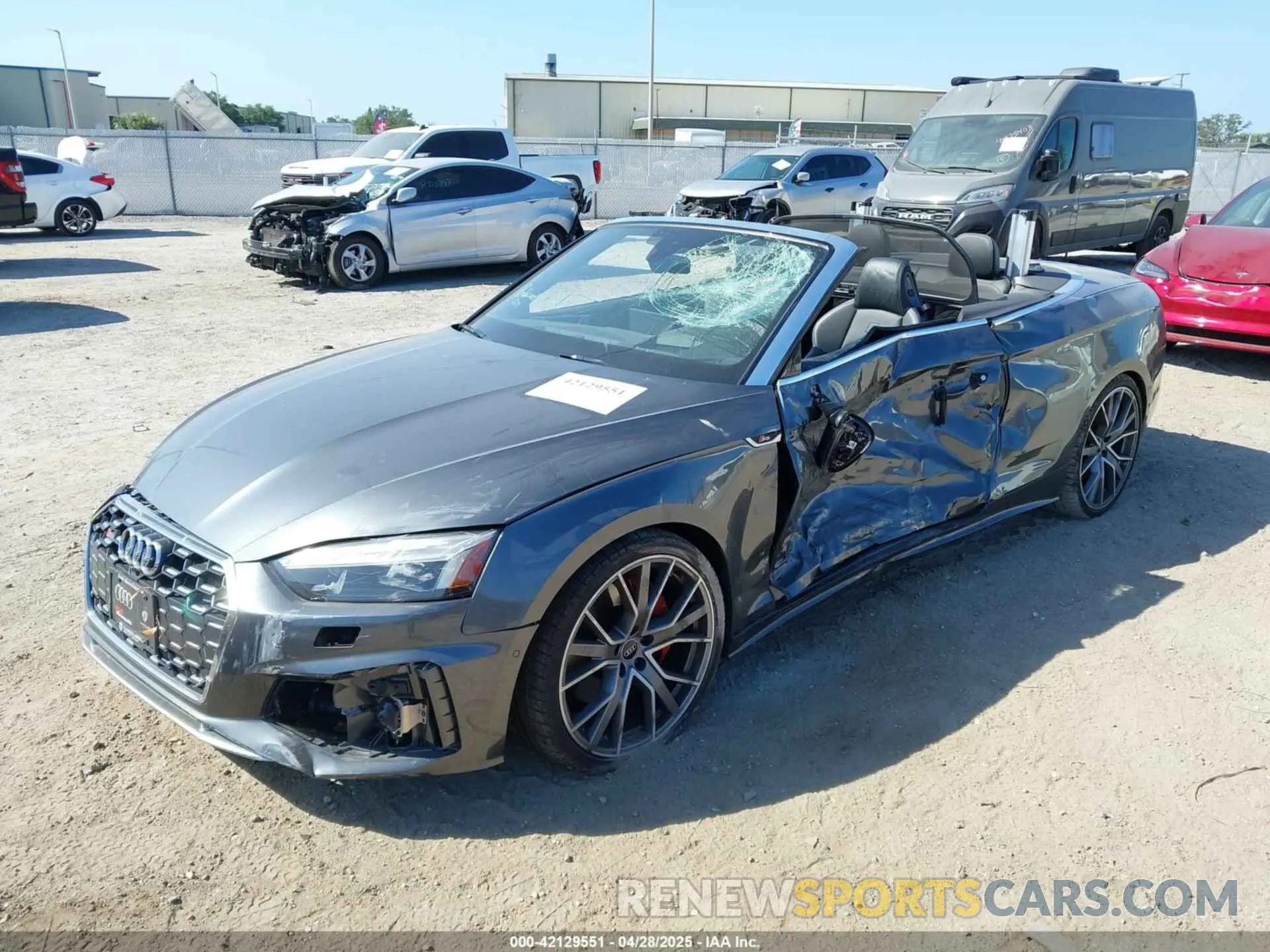 2 Photograph of a damaged car WAUY4GF52MN004561 AUDI S5 CABRIOLET 2021