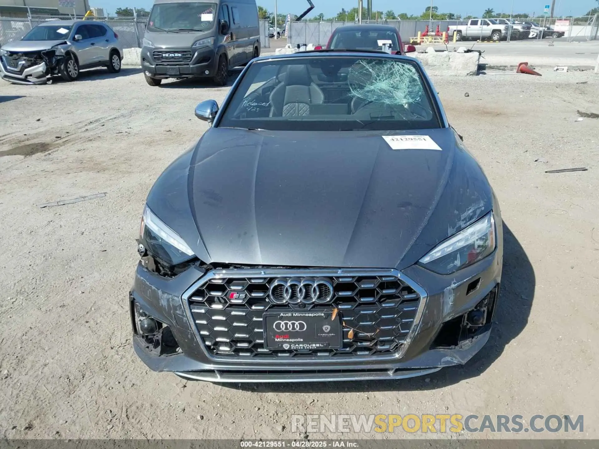 6 Photograph of a damaged car WAUY4GF52MN004561 AUDI S5 CABRIOLET 2021