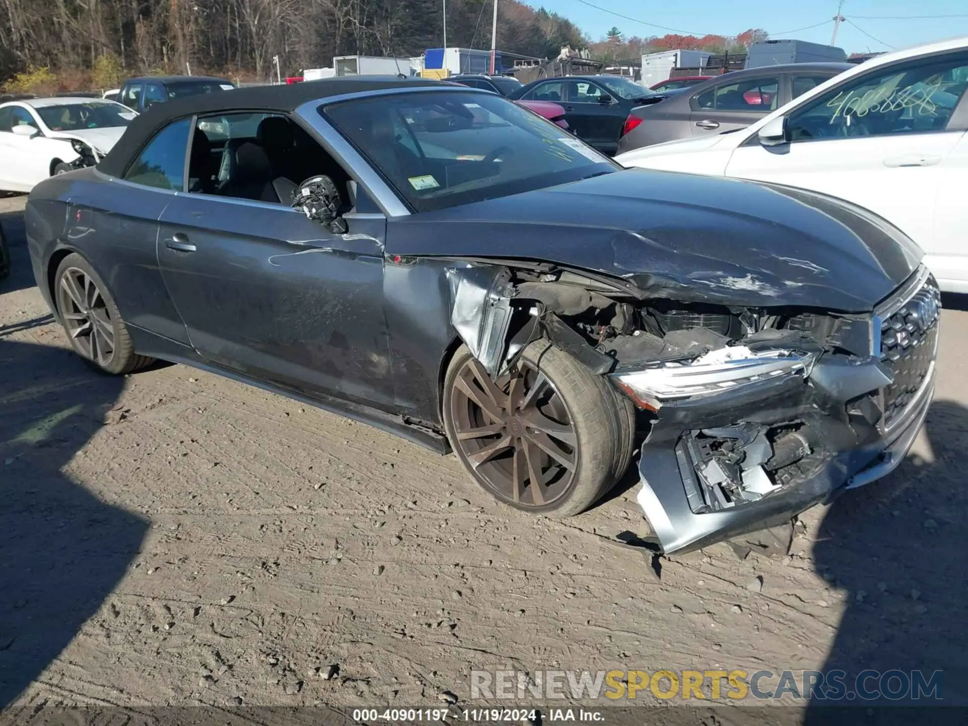 1 Photograph of a damaged car WAUW4GF59PN000440 AUDI S5 CABRIOLET 2023