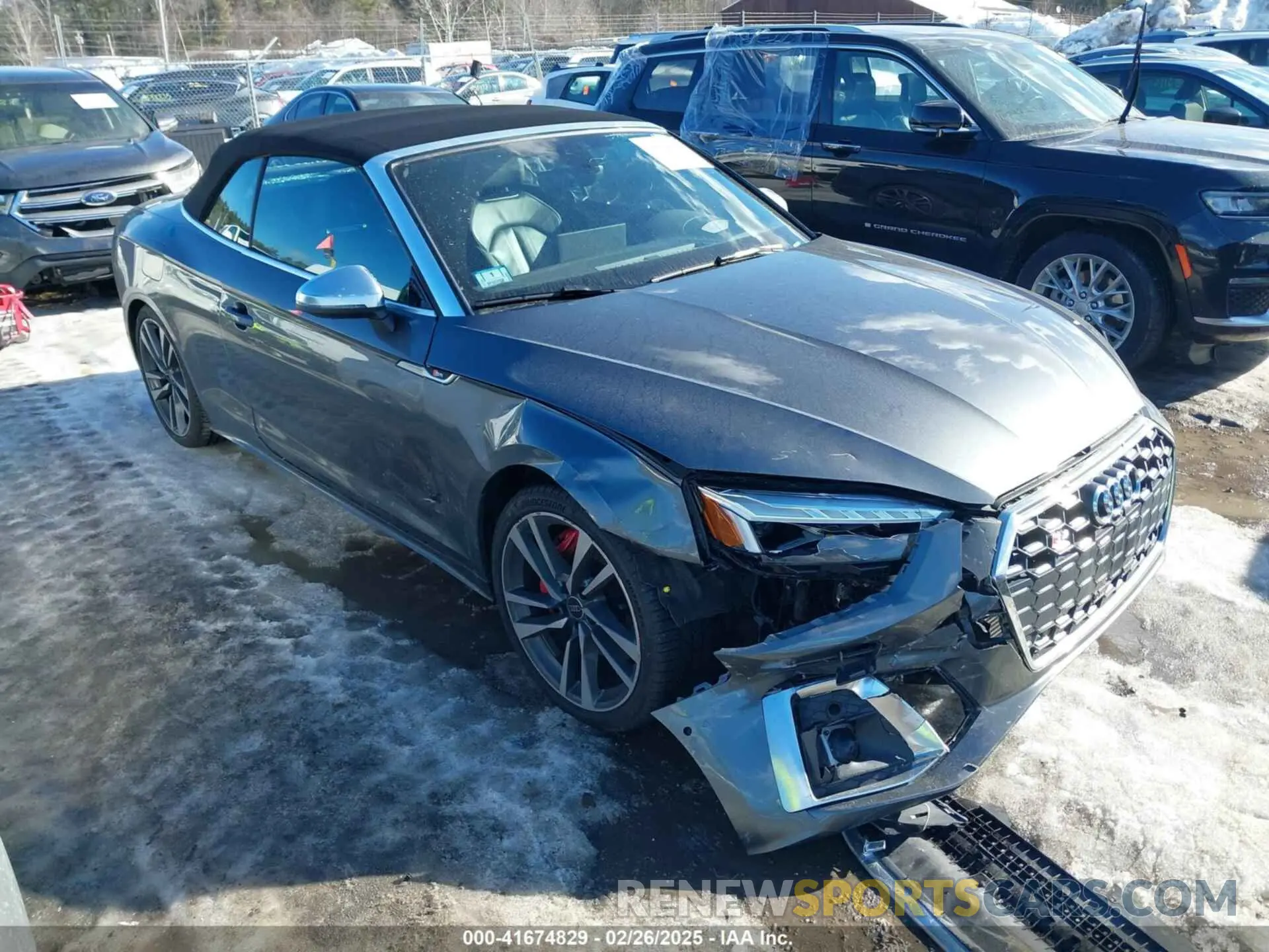 1 Photograph of a damaged car WAUY4GF58RN002207 AUDI S5 CABRIOLET 2024