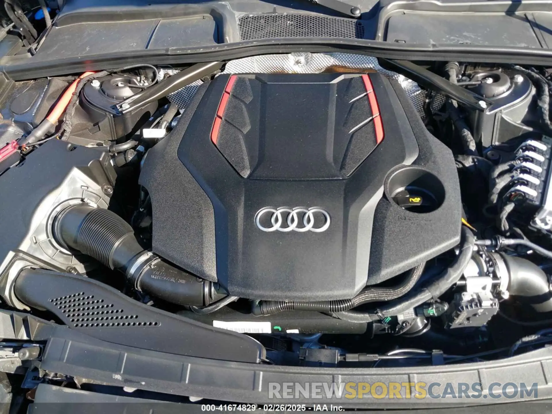 10 Photograph of a damaged car WAUY4GF58RN002207 AUDI S5 CABRIOLET 2024