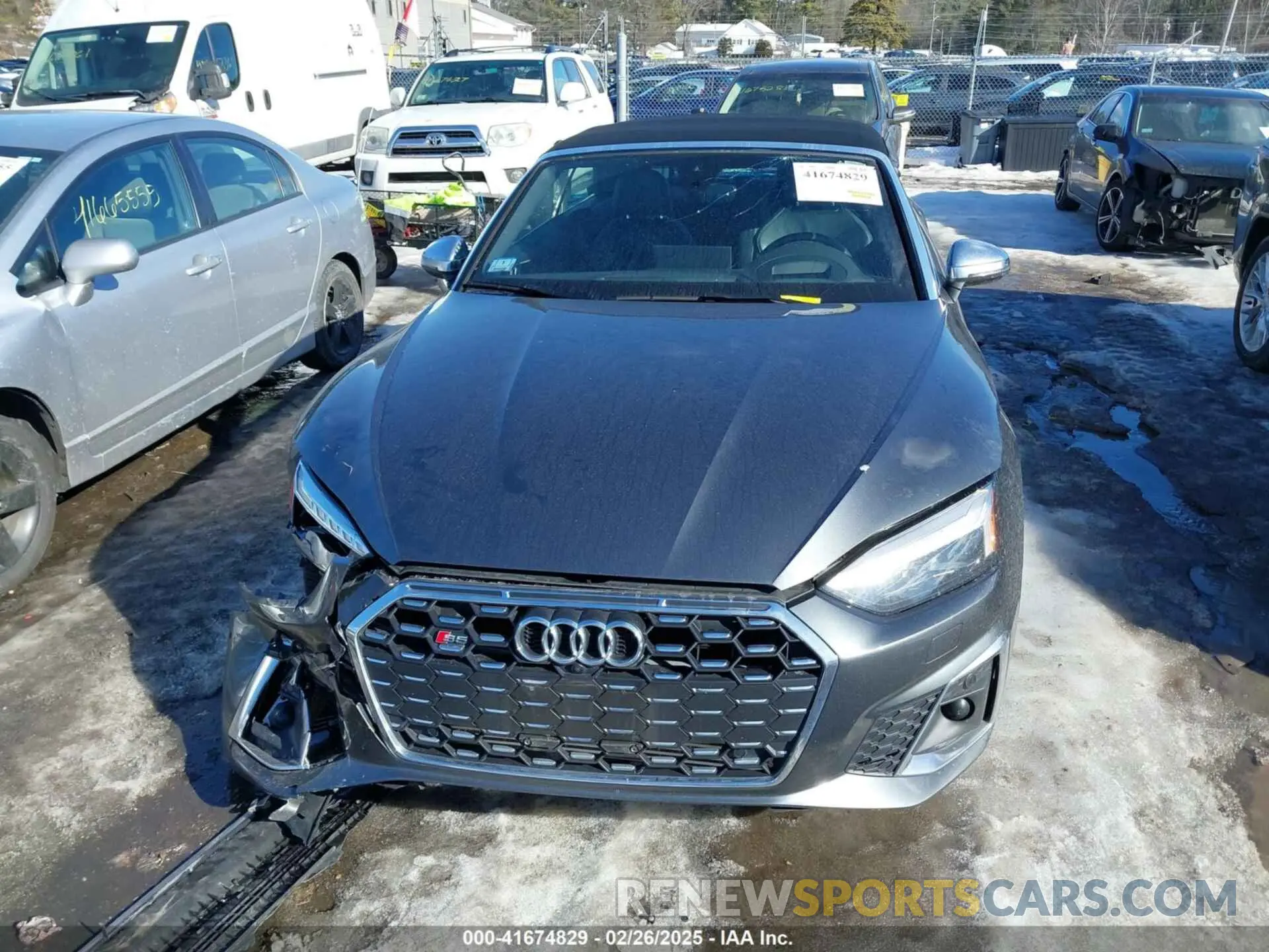 12 Photograph of a damaged car WAUY4GF58RN002207 AUDI S5 CABRIOLET 2024