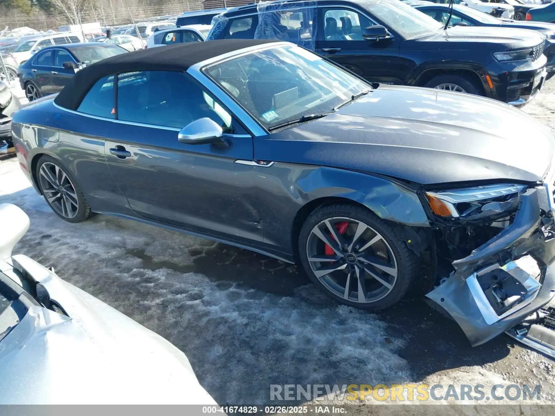 13 Photograph of a damaged car WAUY4GF58RN002207 AUDI S5 CABRIOLET 2024