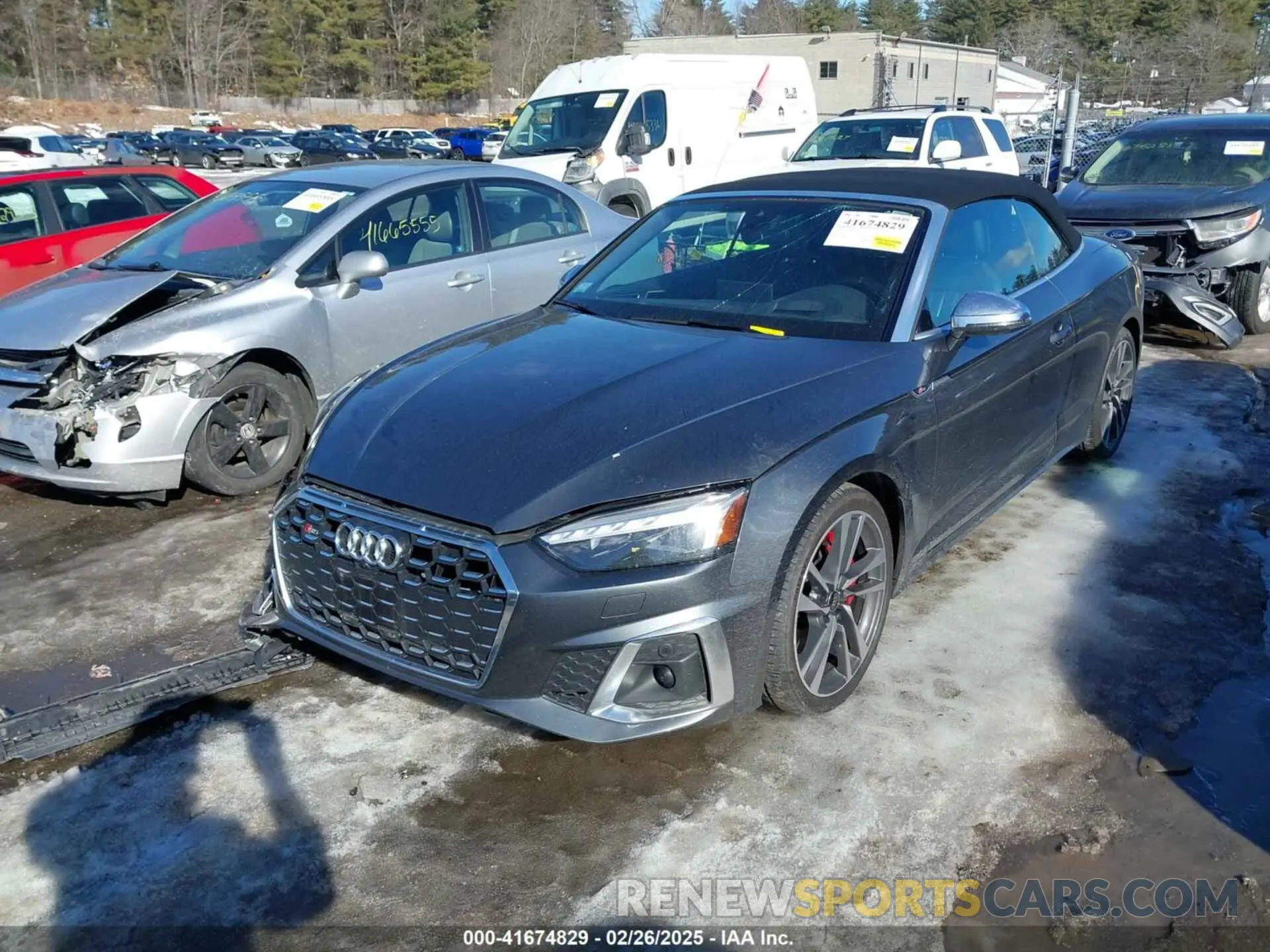 2 Photograph of a damaged car WAUY4GF58RN002207 AUDI S5 CABRIOLET 2024