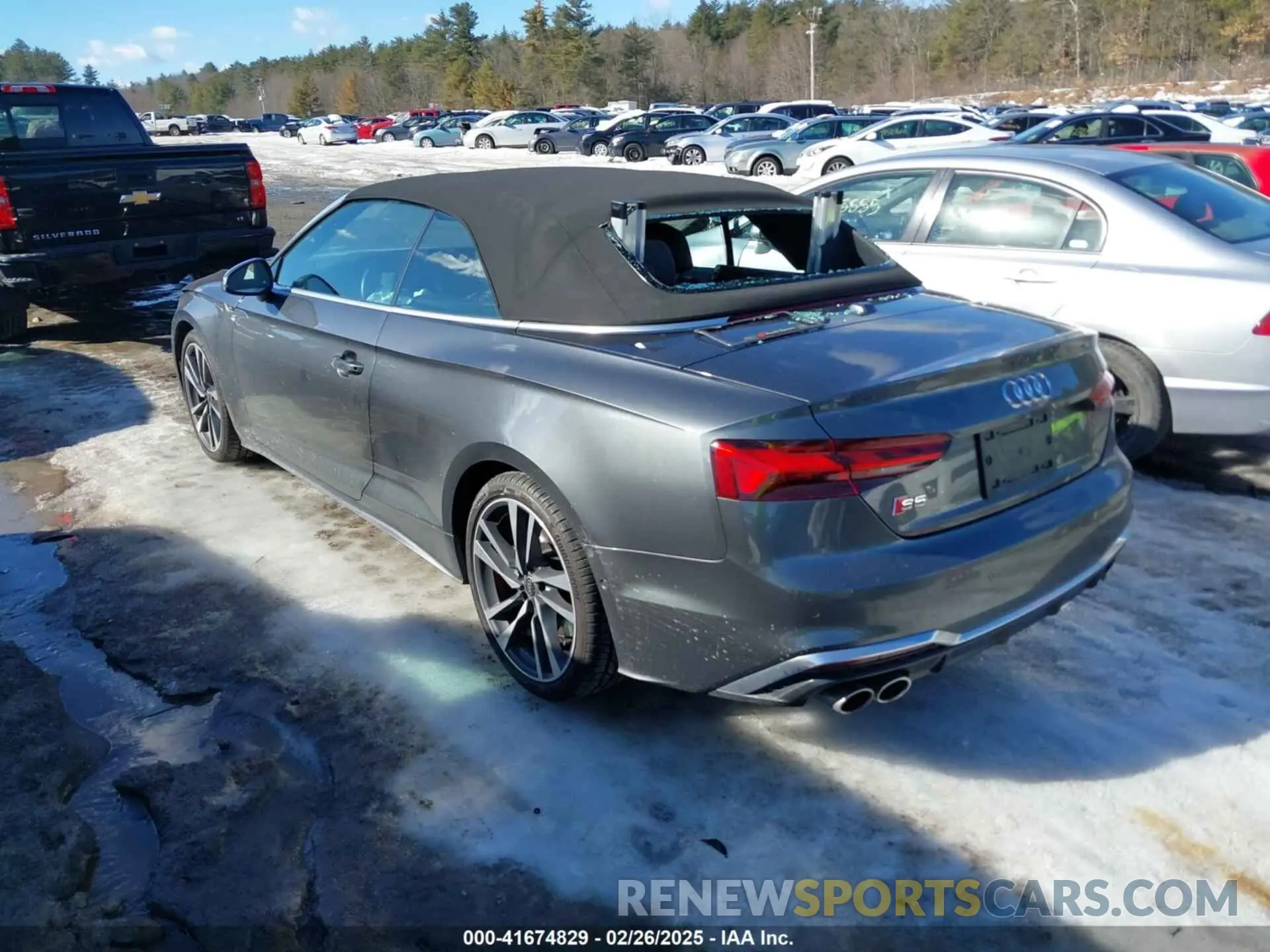 3 Photograph of a damaged car WAUY4GF58RN002207 AUDI S5 CABRIOLET 2024