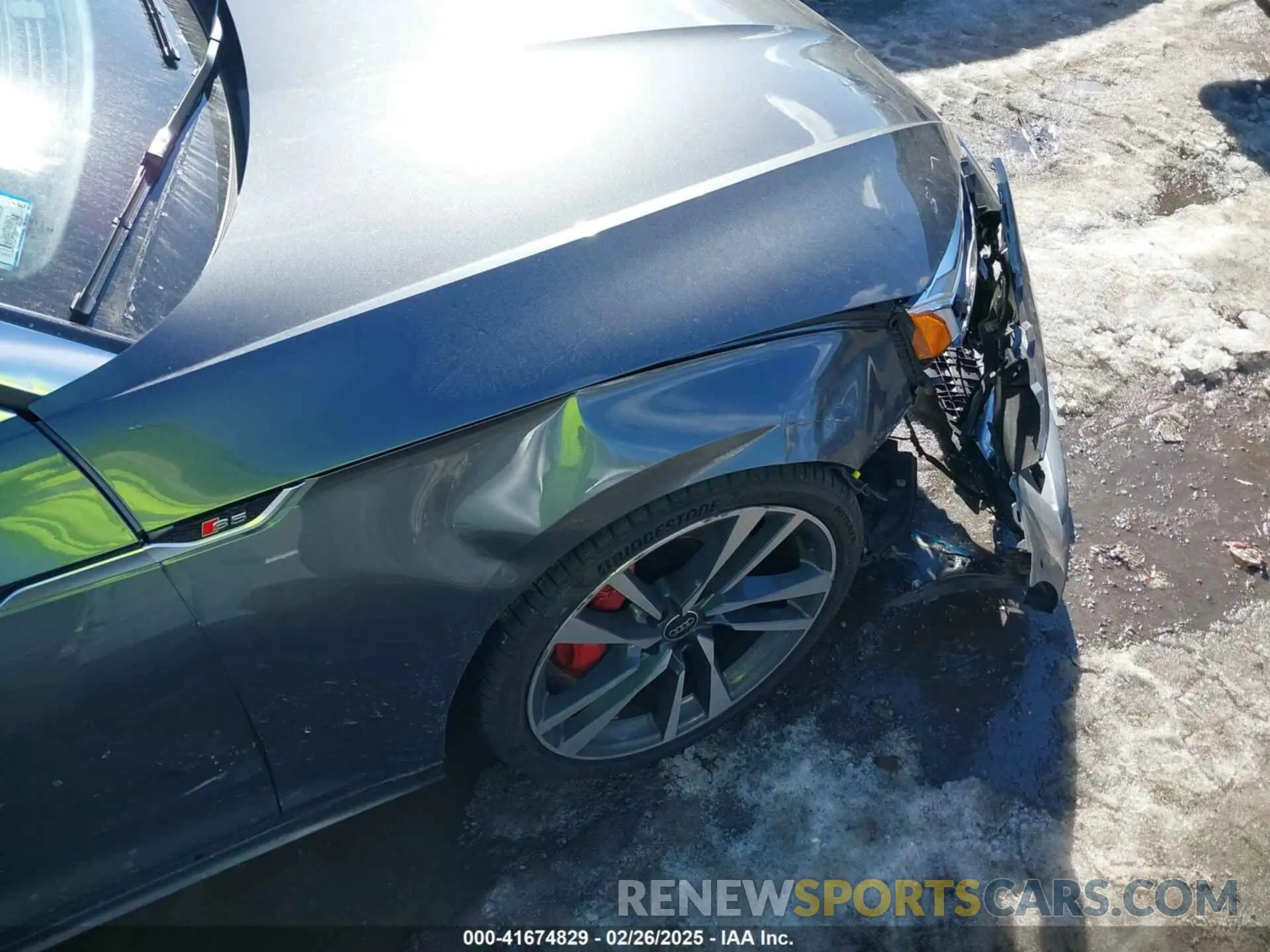 6 Photograph of a damaged car WAUY4GF58RN002207 AUDI S5 CABRIOLET 2024