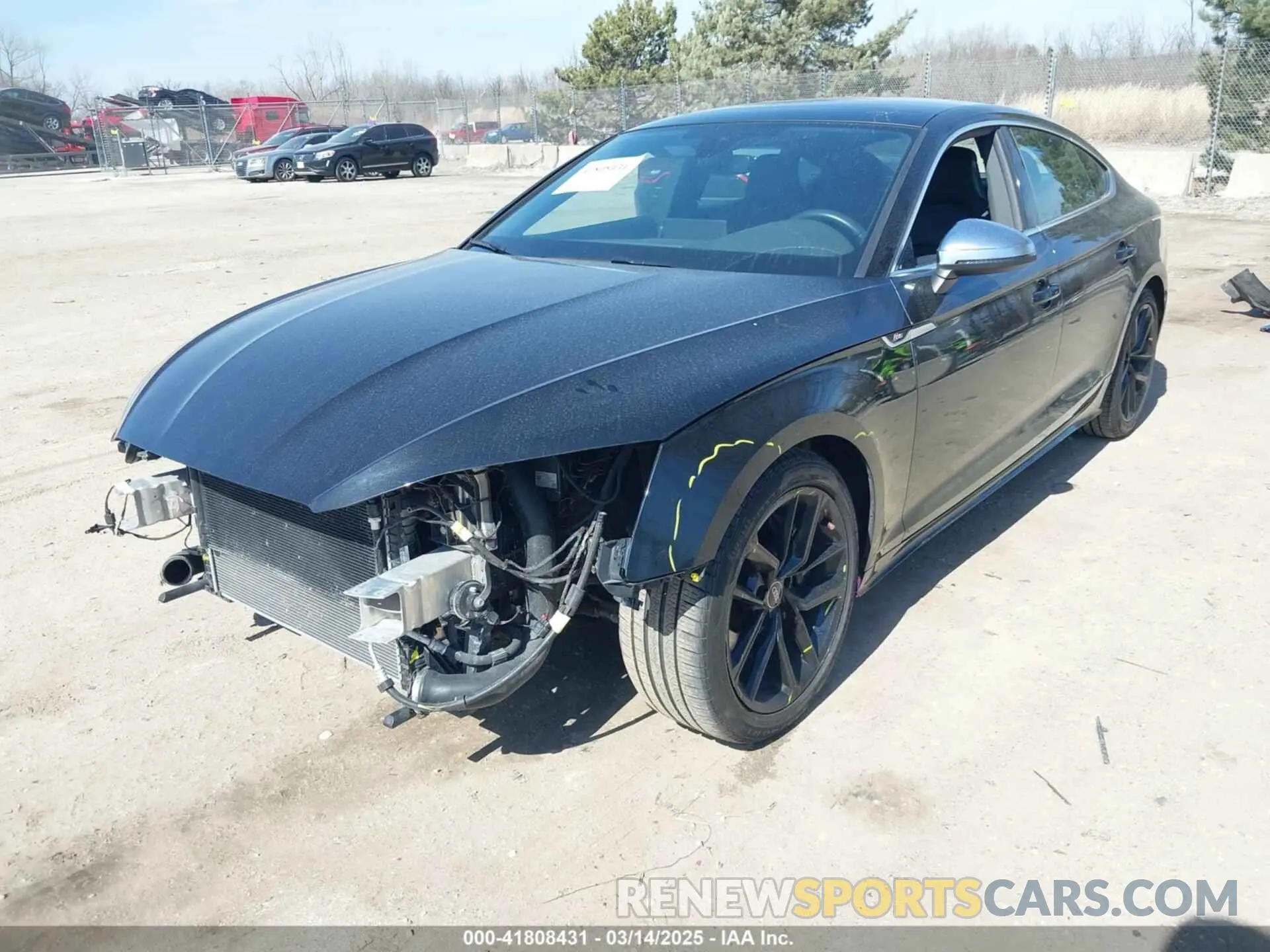 2 Photograph of a damaged car WAUA4CF52MA028375 AUDI S5 SPORTBACK 2021