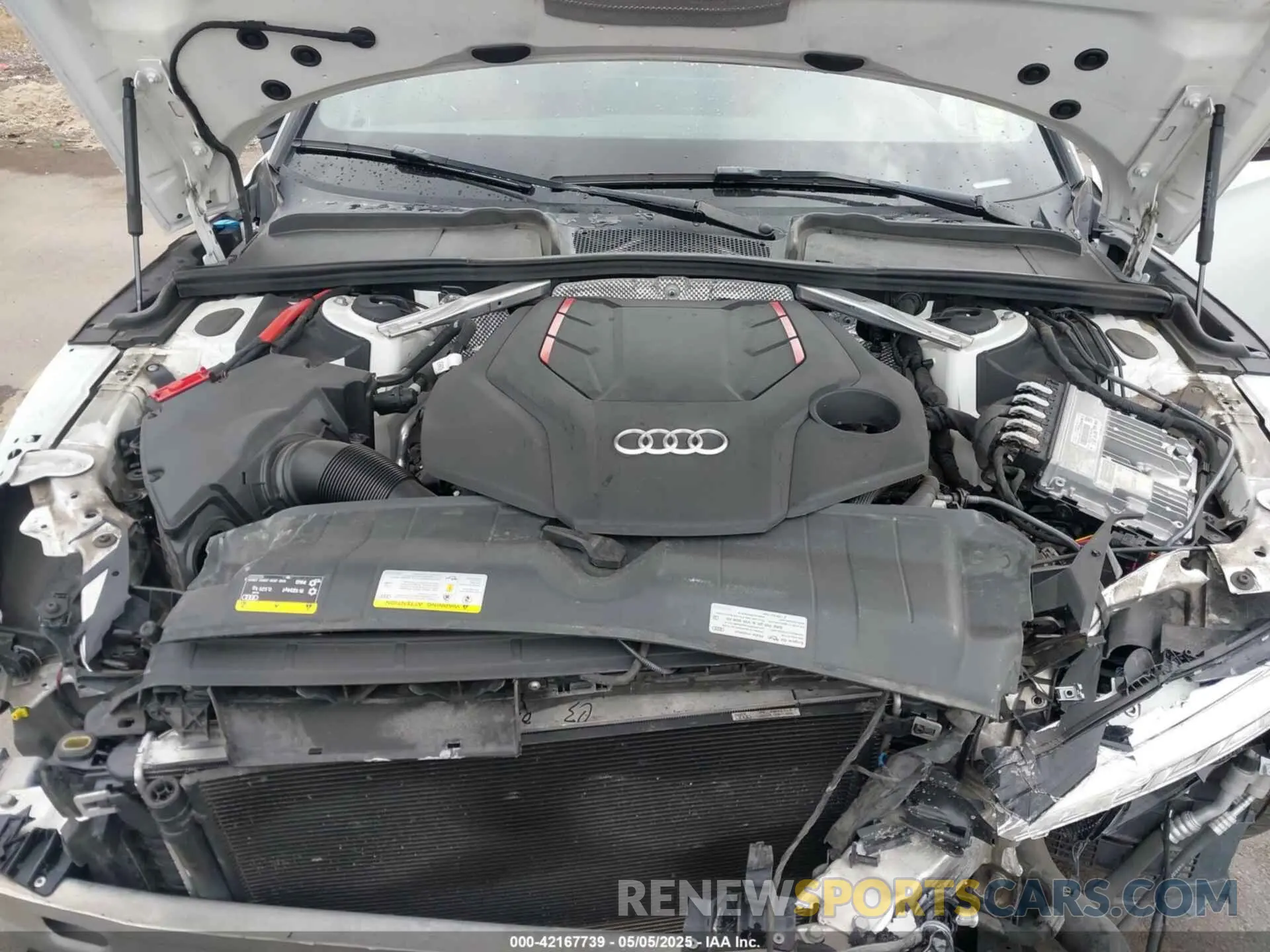 10 Photograph of a damaged car WAUC4CF50MA023197 AUDI S5 SPORTBACK 2021