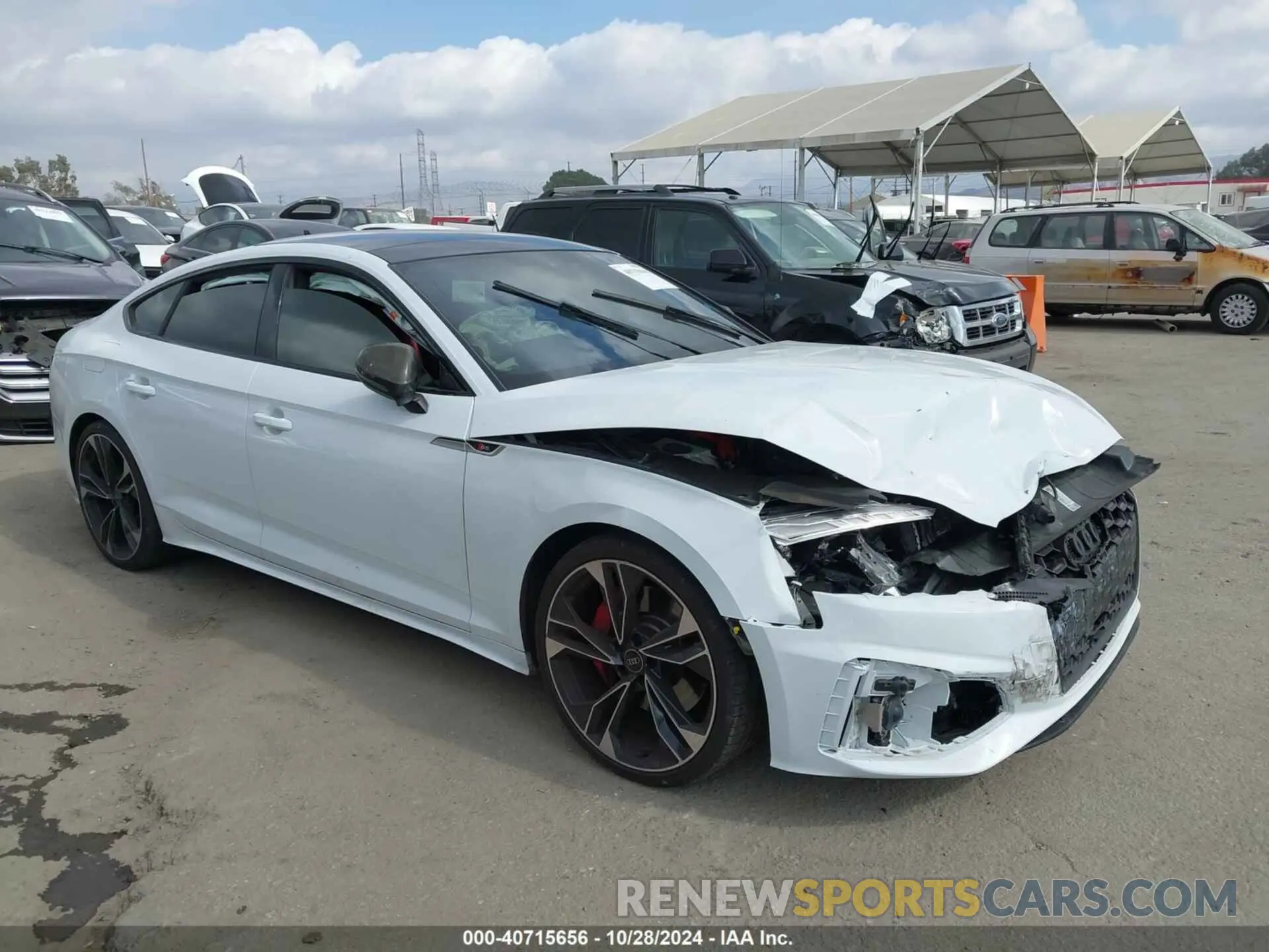 1 Photograph of a damaged car WAUC4CF5XMA023269 AUDI S5 SPORTBACK 2021