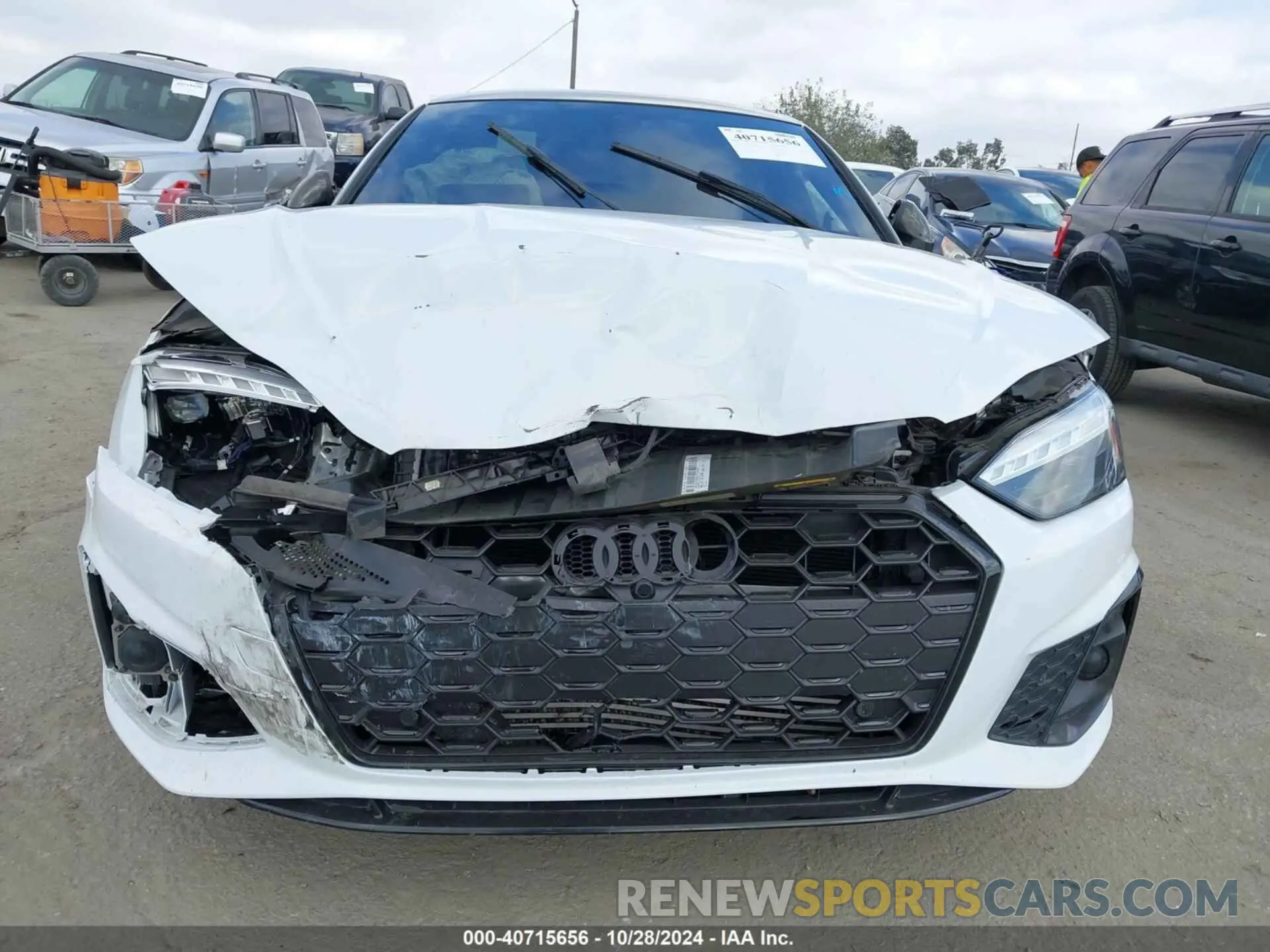 12 Photograph of a damaged car WAUC4CF5XMA023269 AUDI S5 SPORTBACK 2021