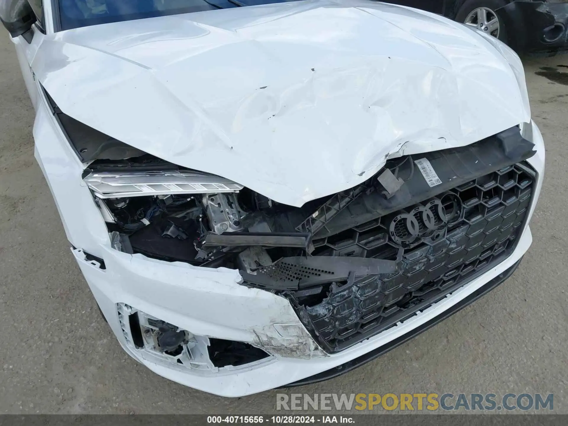 6 Photograph of a damaged car WAUC4CF5XMA023269 AUDI S5 SPORTBACK 2021