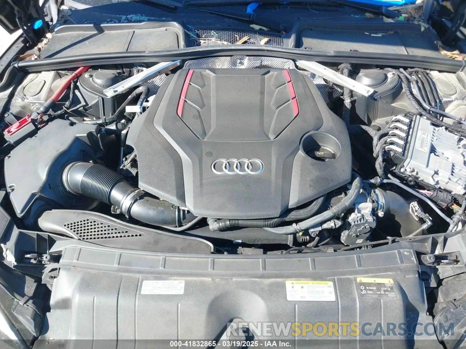 10 Photograph of a damaged car WAUA4CF59NA032604 AUDI S5 SPORTBACK 2022