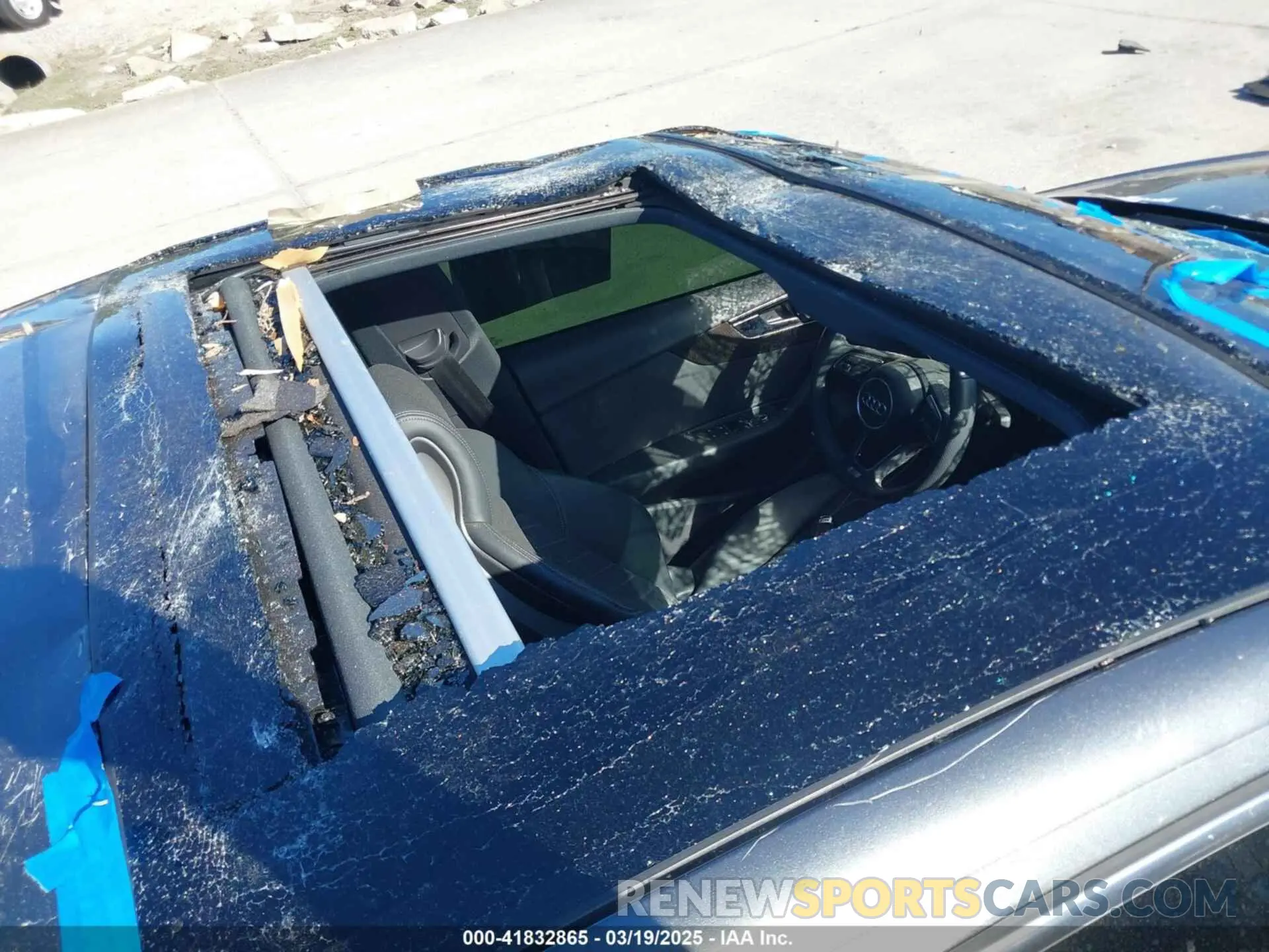 6 Photograph of a damaged car WAUA4CF59NA032604 AUDI S5 SPORTBACK 2022