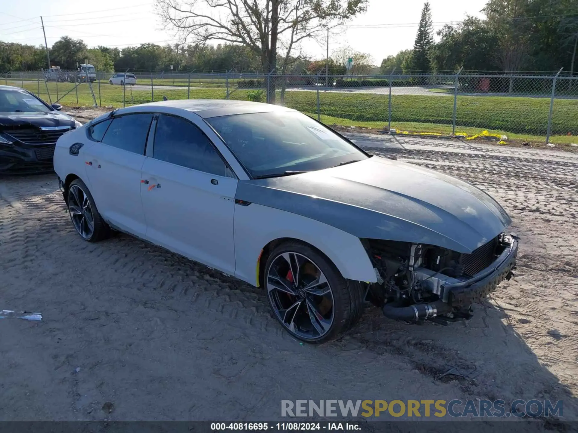 1 Photograph of a damaged car WAUC4CF55NA009331 AUDI S5 SPORTBACK 2022