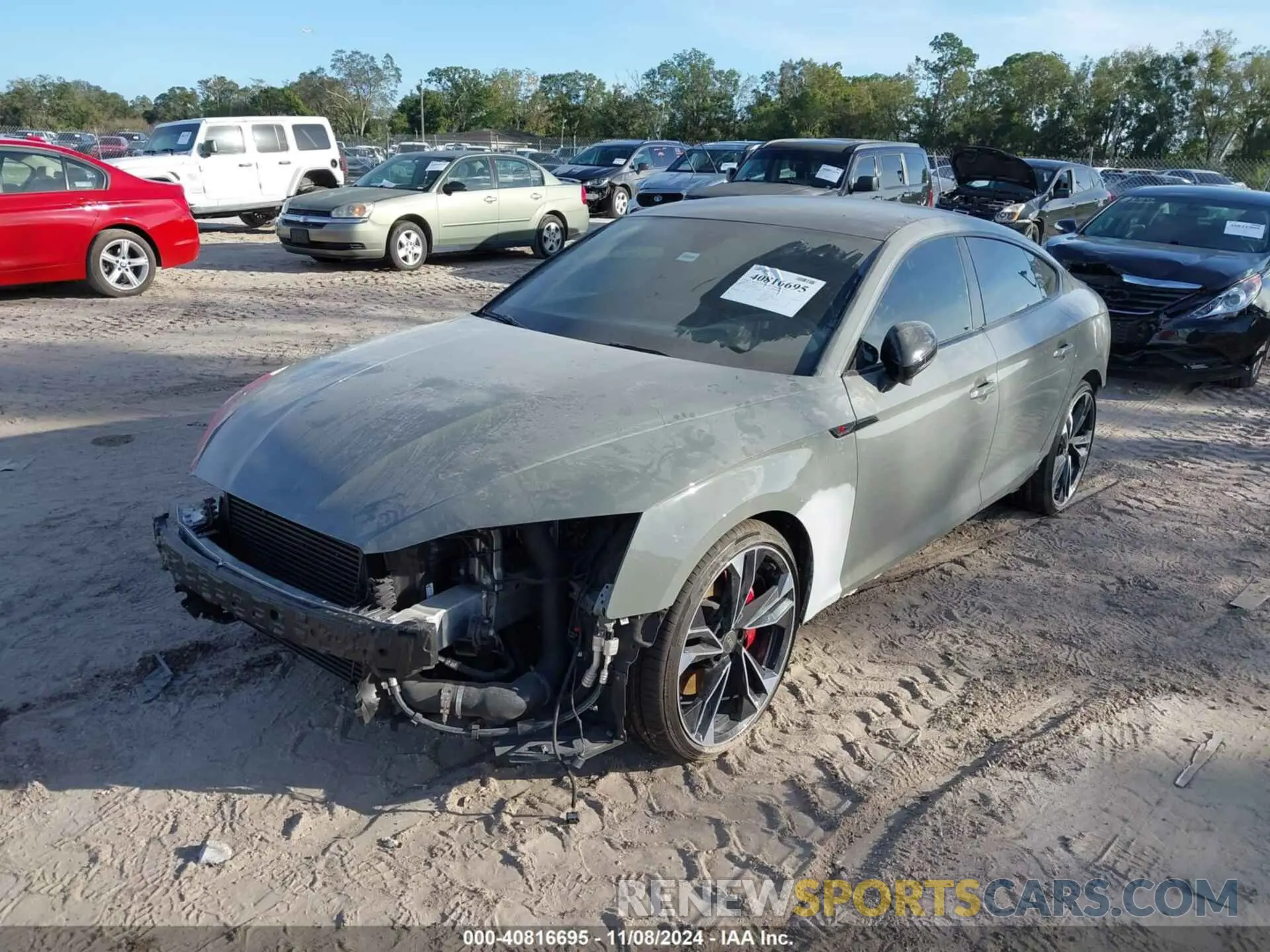 2 Photograph of a damaged car WAUC4CF55NA009331 AUDI S5 SPORTBACK 2022