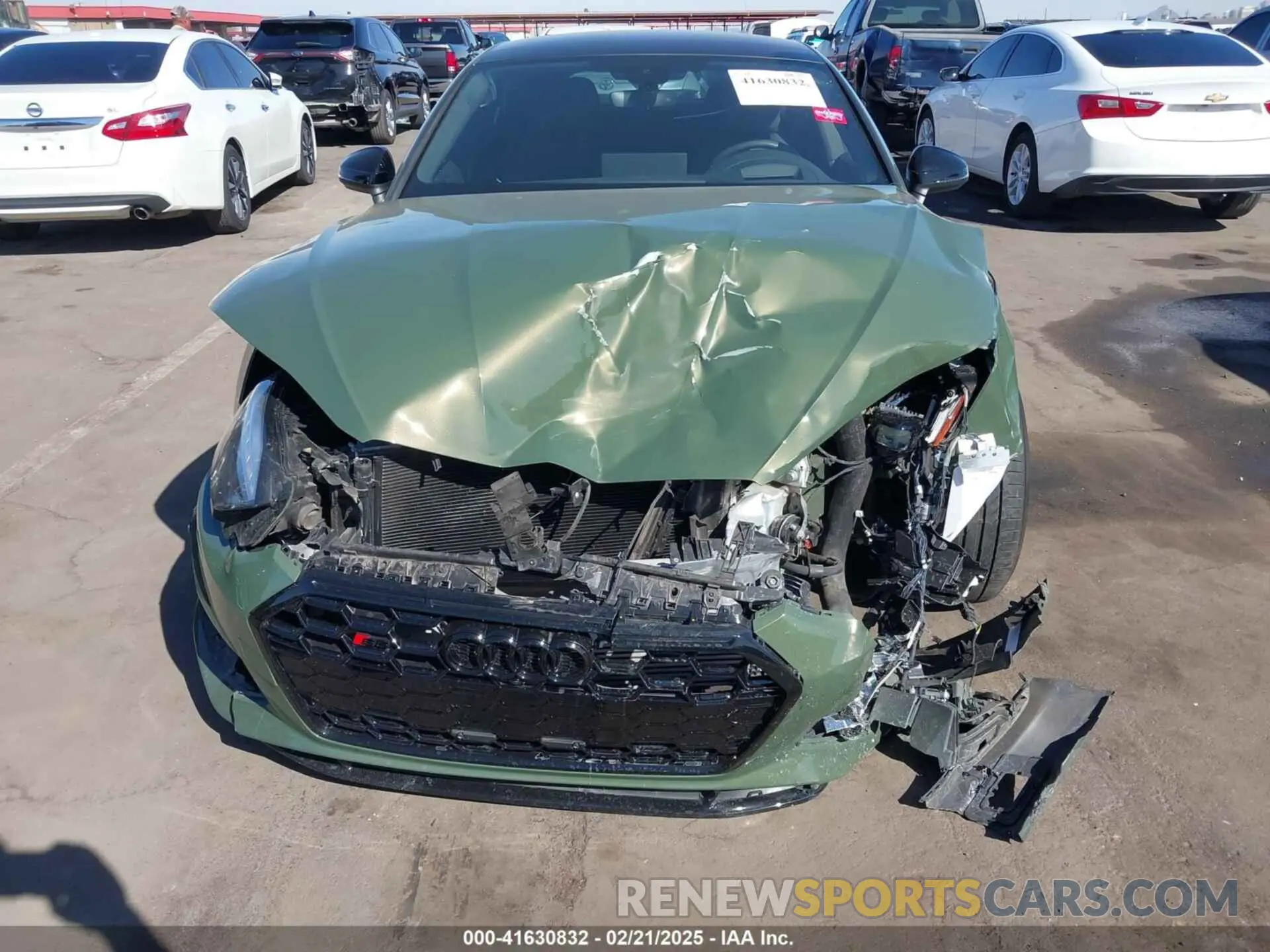 11 Photograph of a damaged car WAUB4CF56PA007375 AUDI S5 SPORTBACK 2023