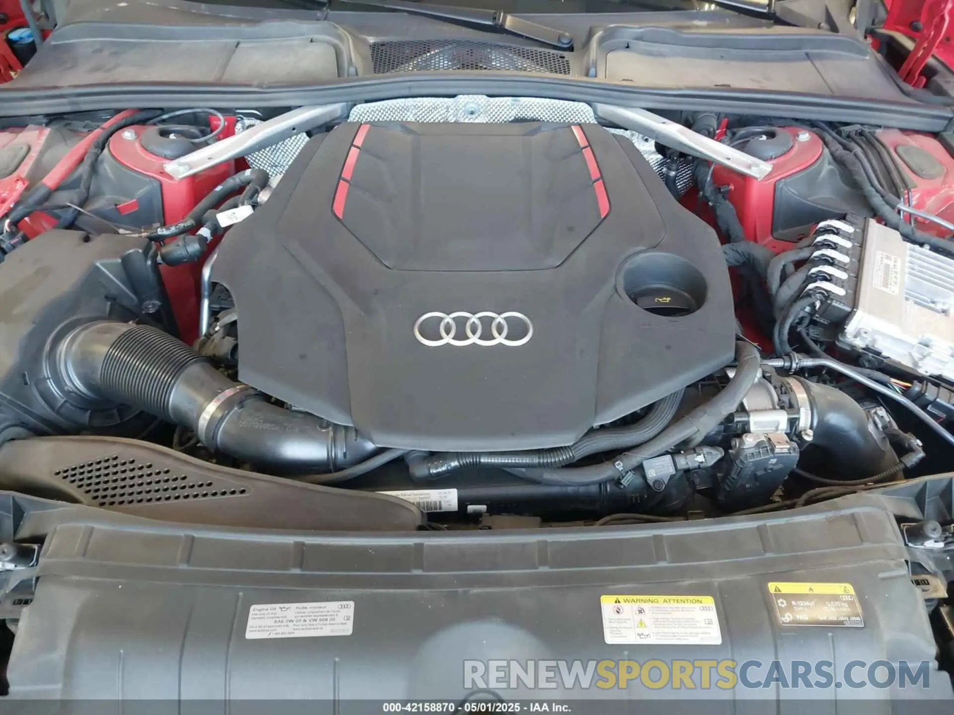 10 Photograph of a damaged car WAUB4DF52PA063481 AUDI S5 SPORTBACK 2023