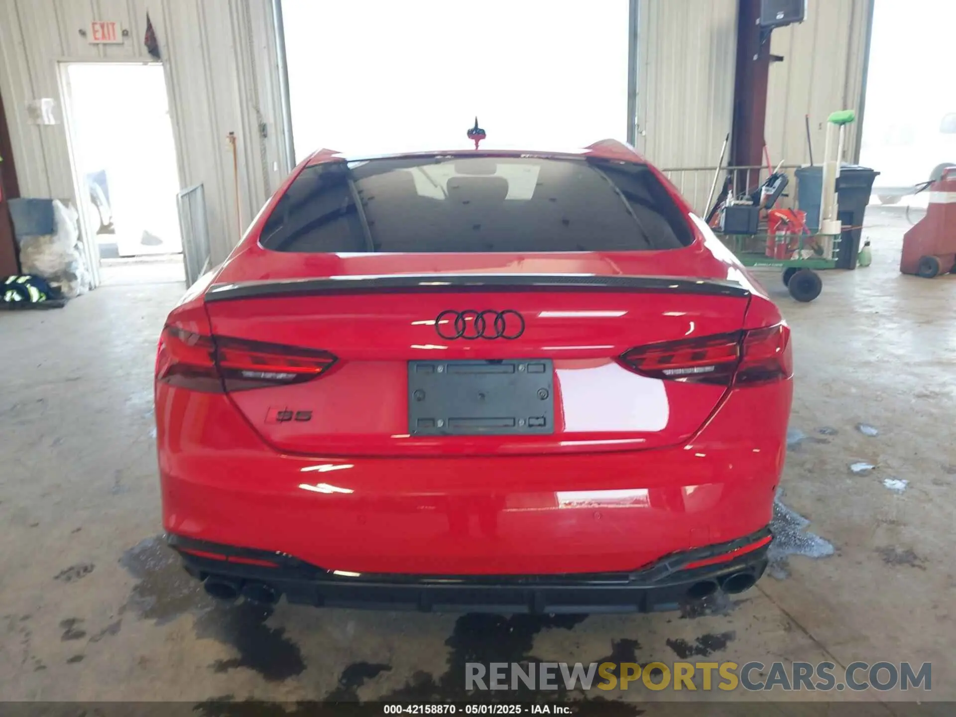 16 Photograph of a damaged car WAUB4DF52PA063481 AUDI S5 SPORTBACK 2023