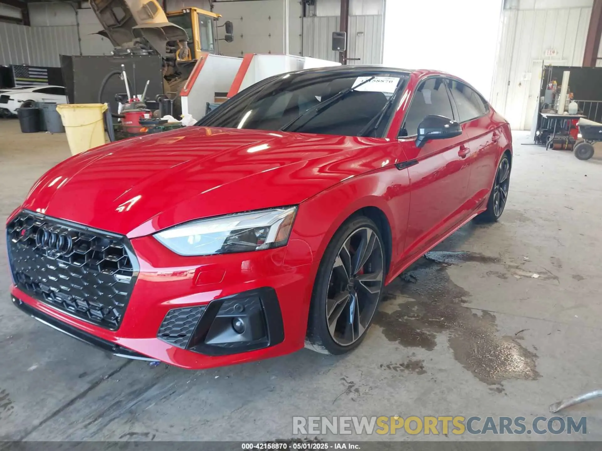 2 Photograph of a damaged car WAUB4DF52PA063481 AUDI S5 SPORTBACK 2023
