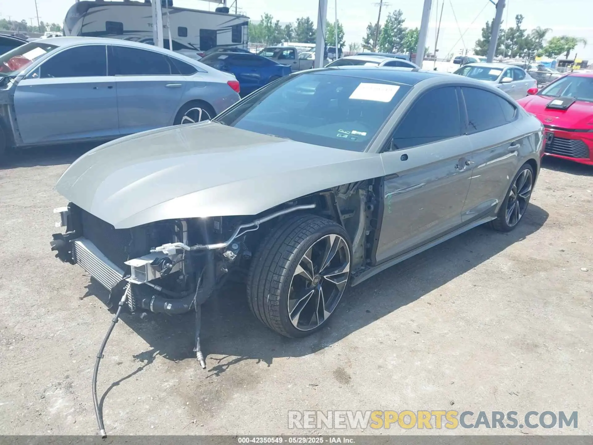 2 Photograph of a damaged car WAUC4CF54PA017827 AUDI S5 SPORTBACK 2023