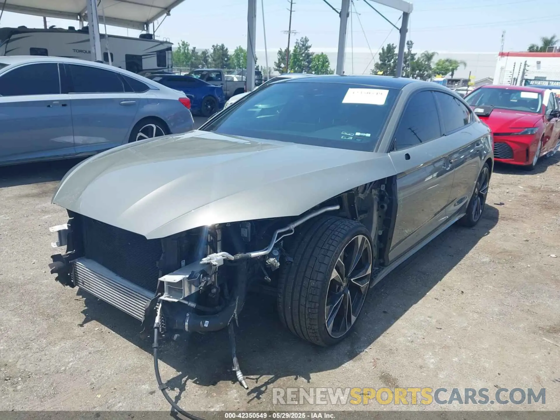 6 Photograph of a damaged car WAUC4CF54PA017827 AUDI S5 SPORTBACK 2023