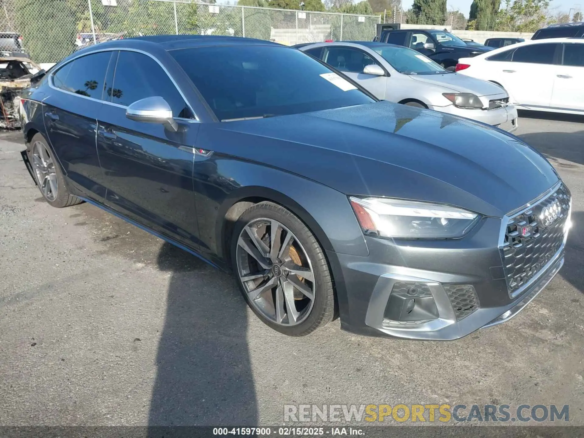 1 Photograph of a damaged car WAUC4CF55PA001605 AUDI S5 SPORTBACK 2023
