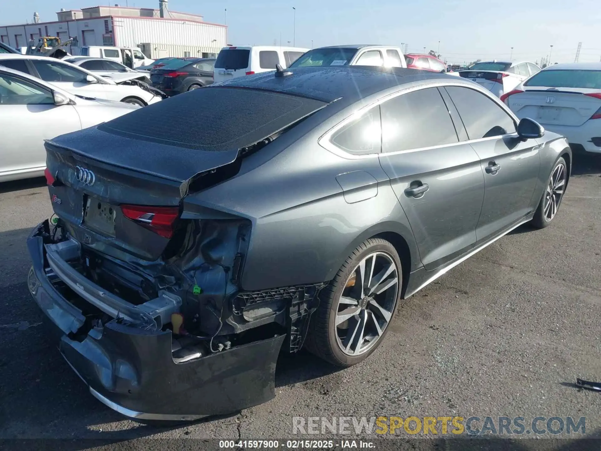 4 Photograph of a damaged car WAUC4CF55PA001605 AUDI S5 SPORTBACK 2023