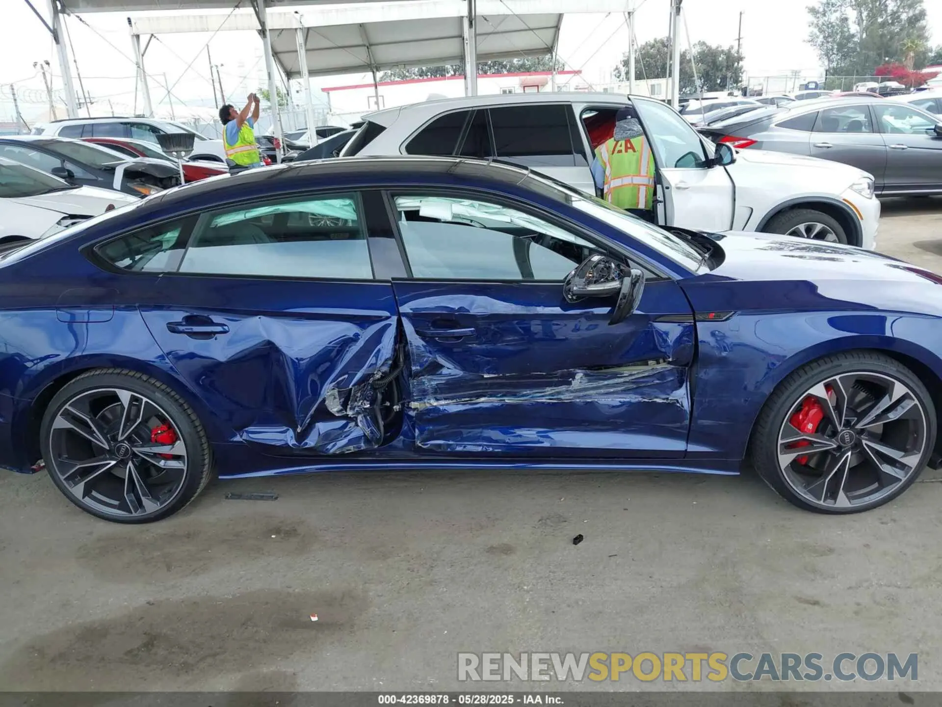 13 Photograph of a damaged car WAUC4CF56SA013559 AUDI S5 SPORTBACK 2025