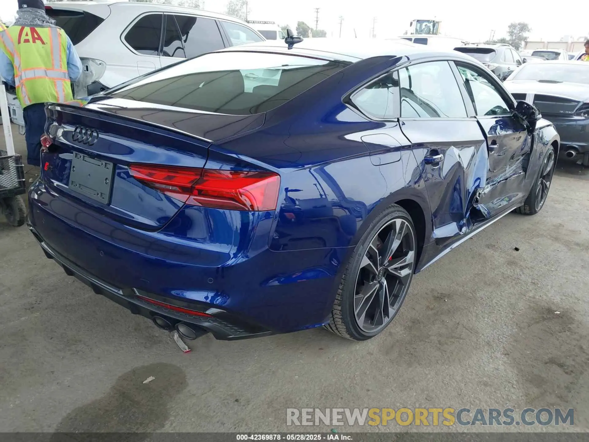 4 Photograph of a damaged car WAUC4CF56SA013559 AUDI S5 SPORTBACK 2025