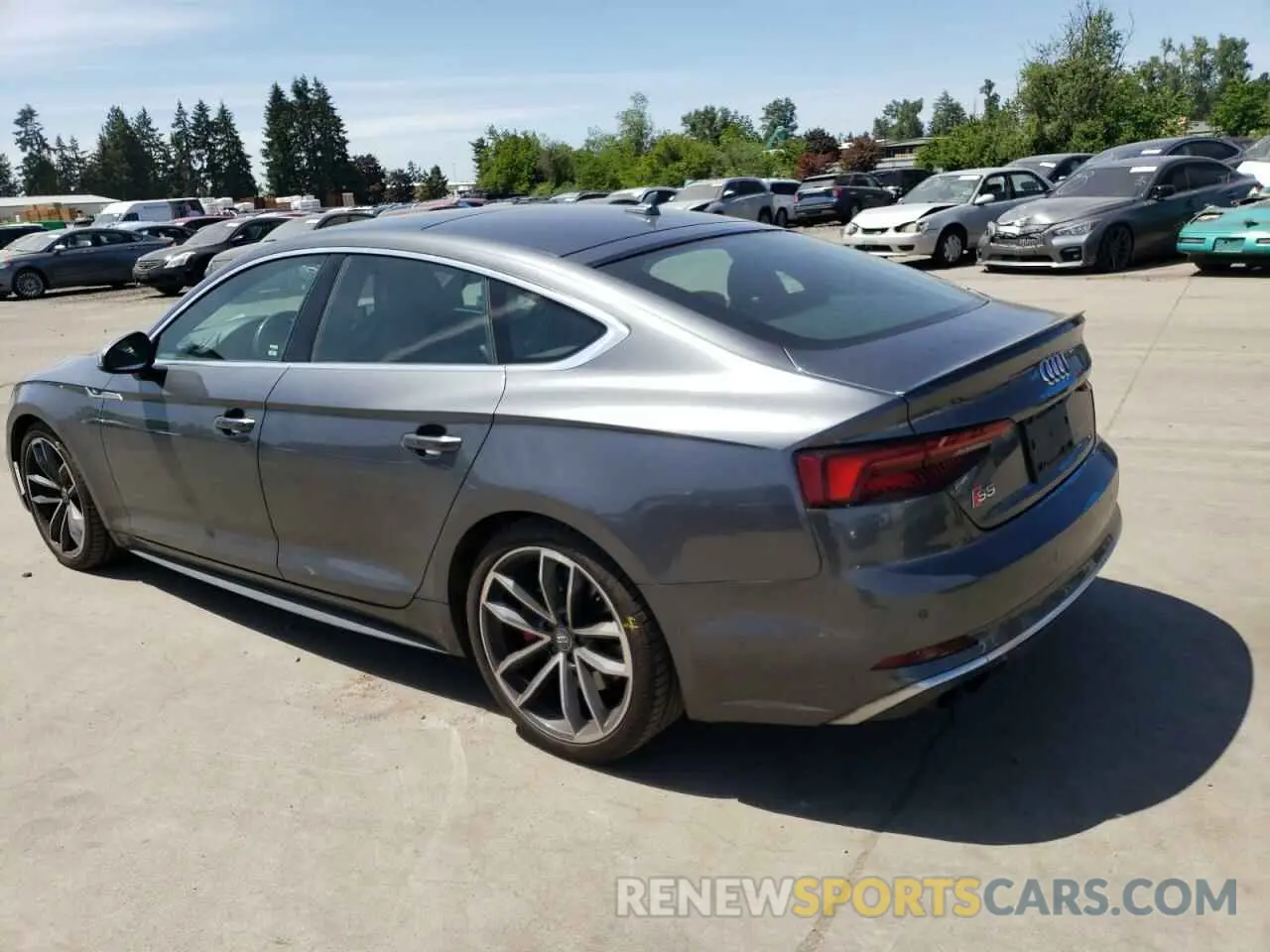 2 Photograph of a damaged car WAUB4CF58JA046525 AUDI S5/RS5 2018