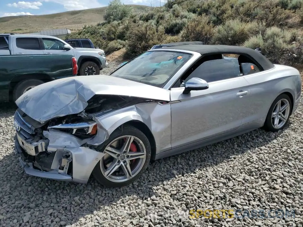1 Photograph of a damaged car WAU24GF50KN009292 AUDI S5/RS5 2019