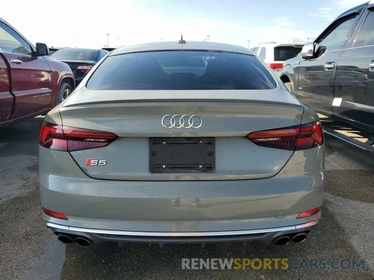 6 Photograph of a damaged car WAUA4CF51KA003187 AUDI S5/RS5 2019