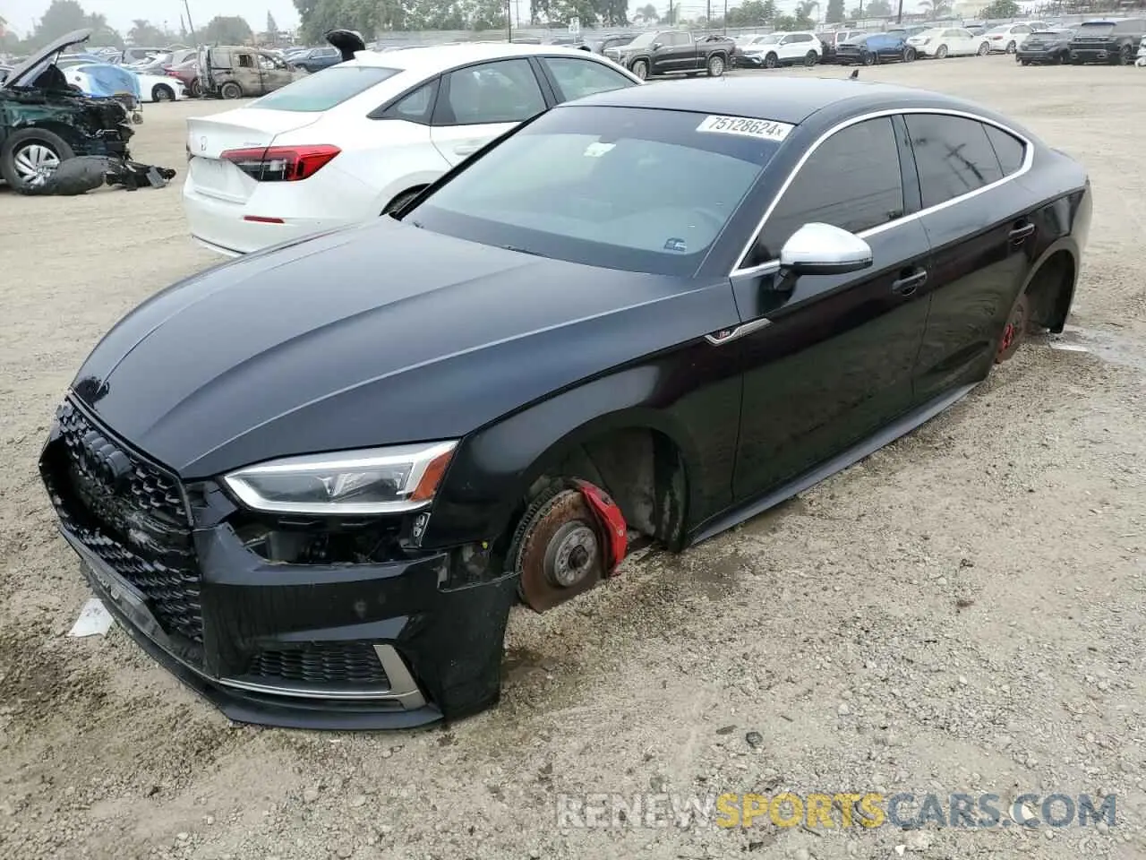 1 Photograph of a damaged car WAUB4CF53KA014745 AUDI S5/RS5 2019