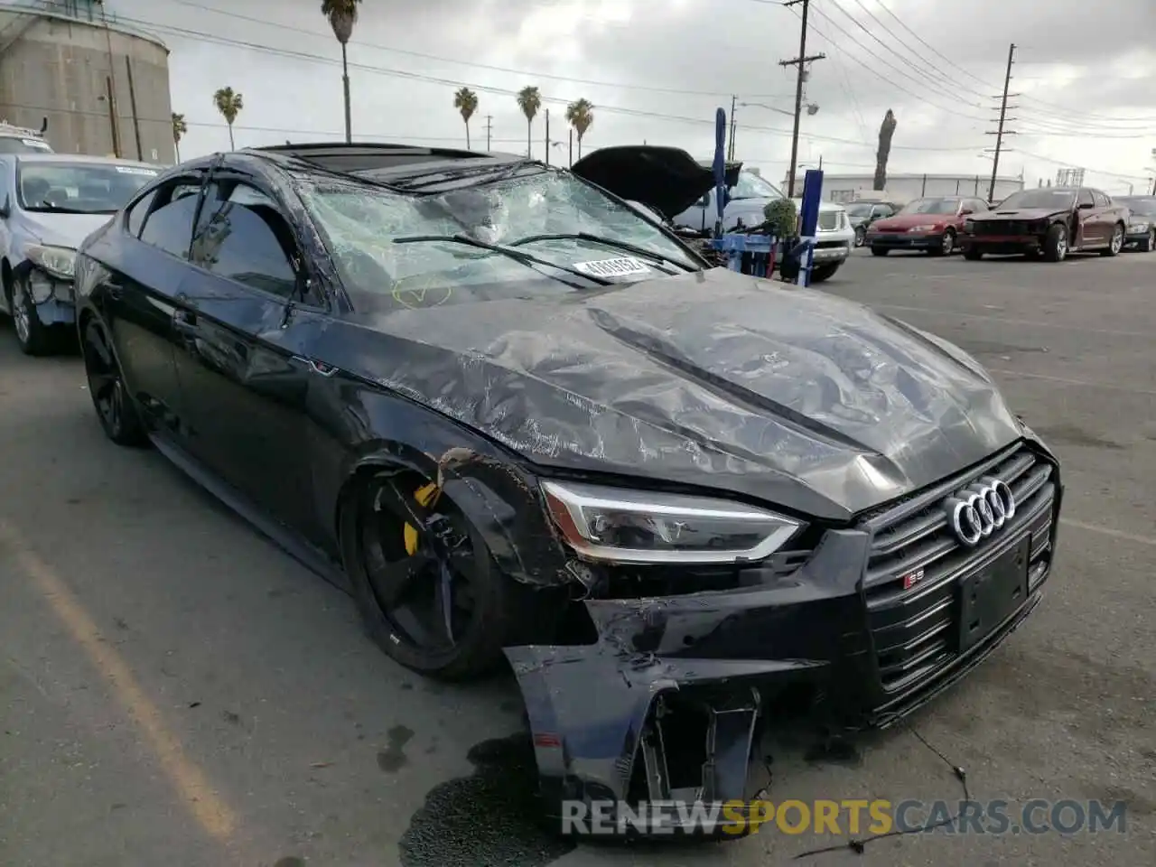 1 Photograph of a damaged car WAUB4CF54KA005133 AUDI S5/RS5 2019