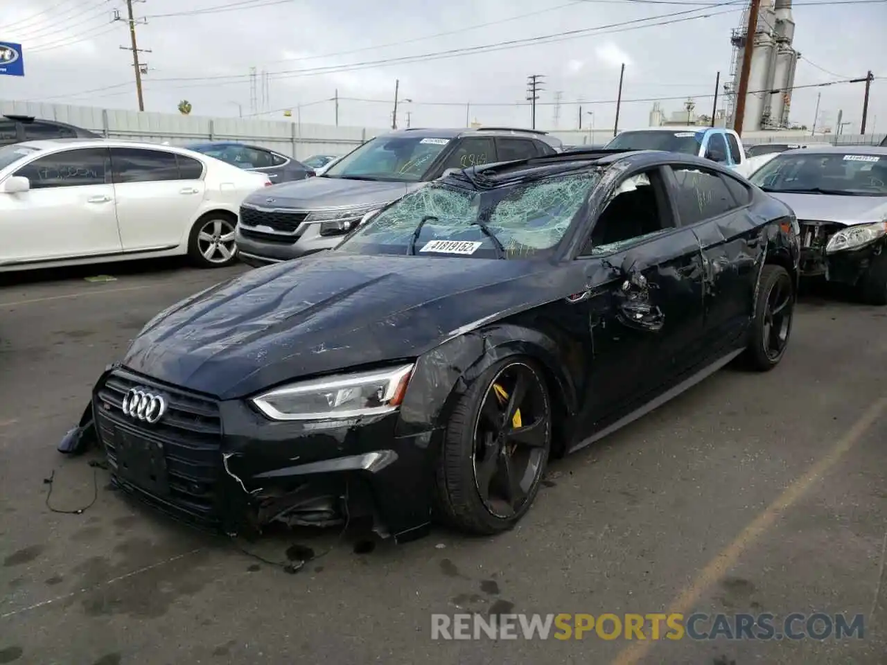 2 Photograph of a damaged car WAUB4CF54KA005133 AUDI S5/RS5 2019