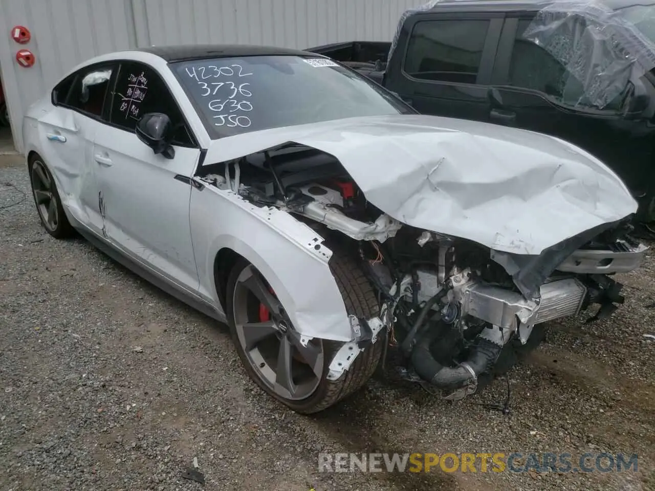 1 Photograph of a damaged car WAUB4CF56KA083736 AUDI S5/RS5 2019