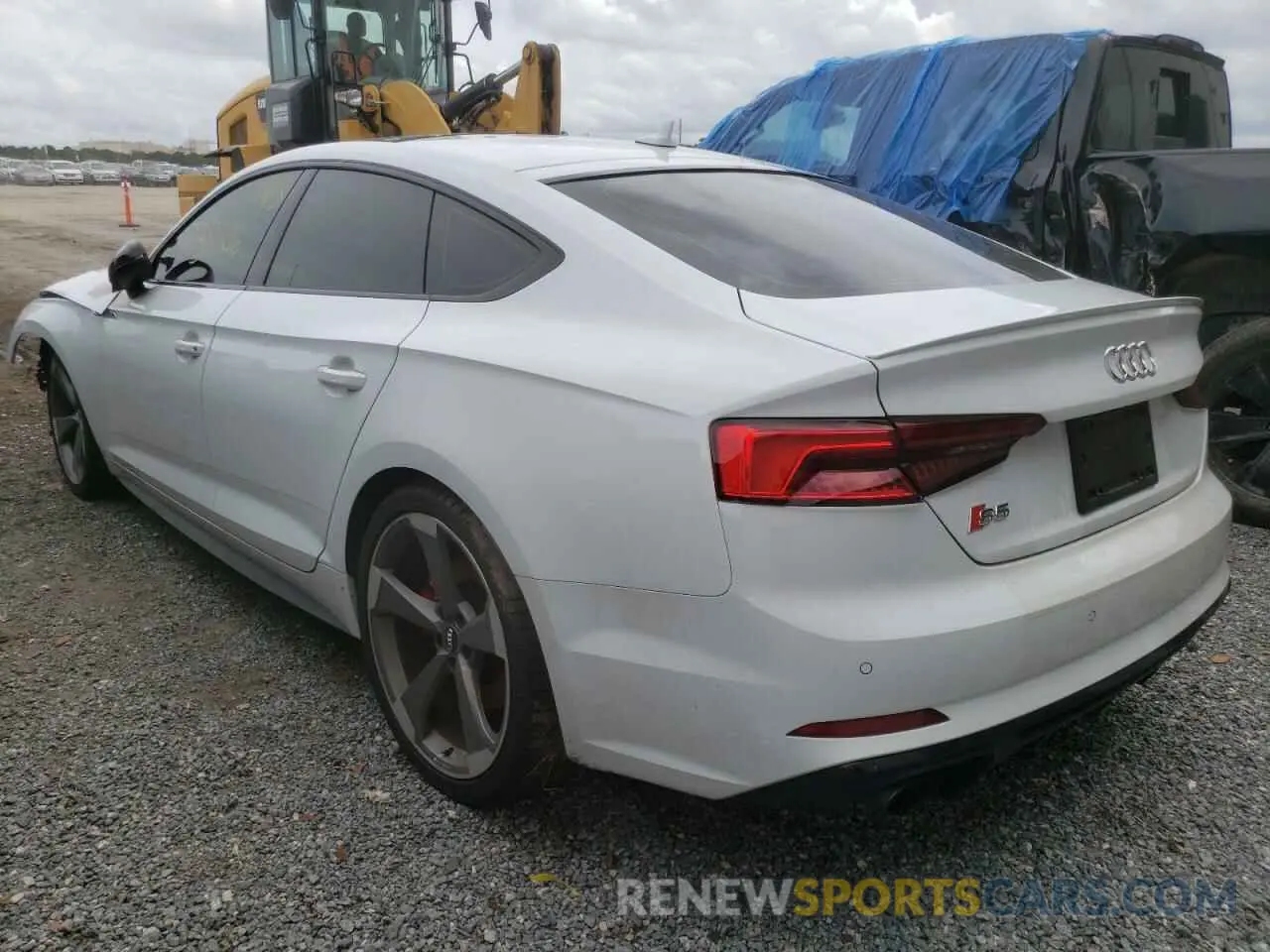3 Photograph of a damaged car WAUB4CF56KA083736 AUDI S5/RS5 2019