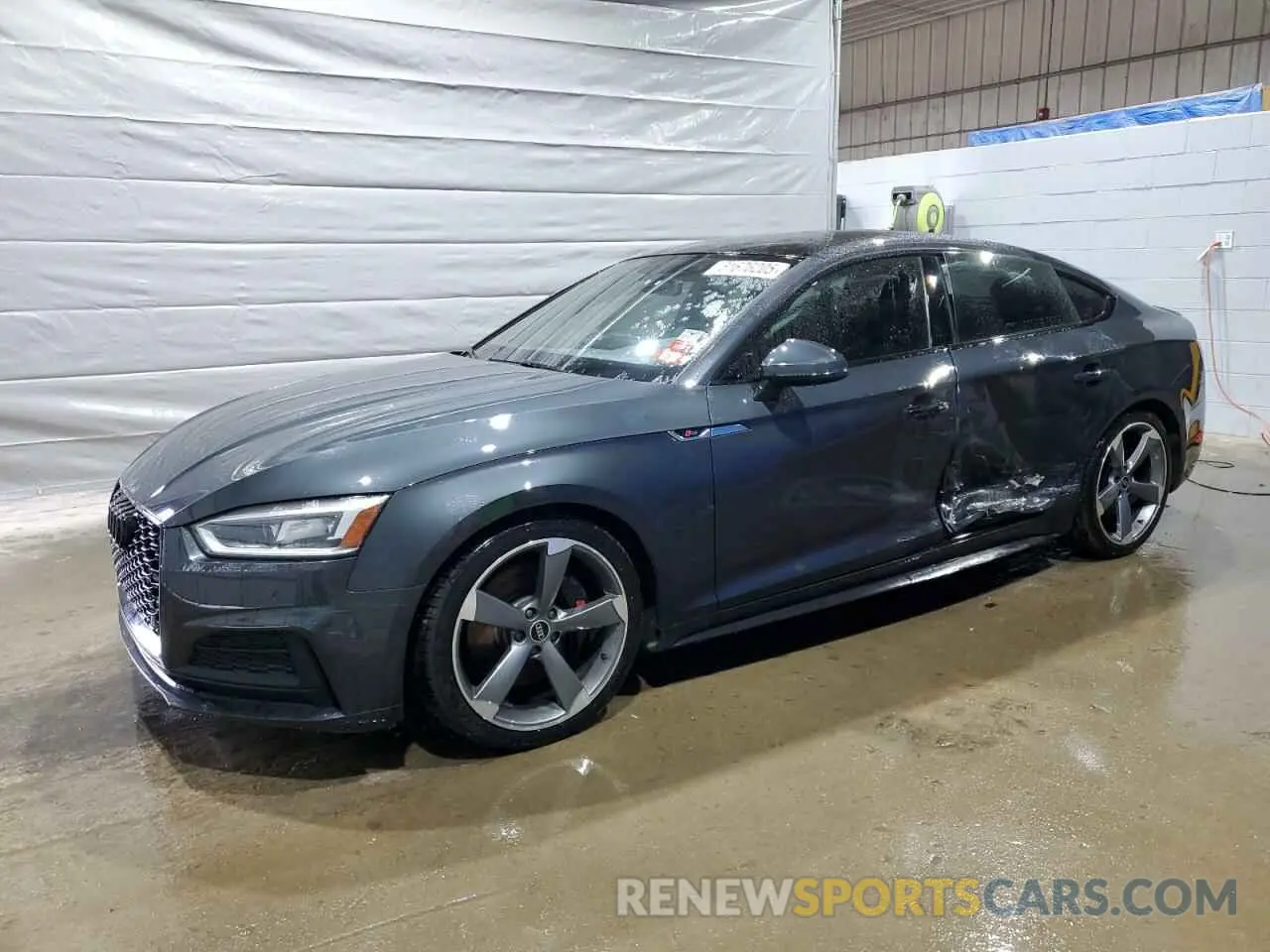 1 Photograph of a damaged car WAUB4CF58KA054741 AUDI S5/RS5 2019
