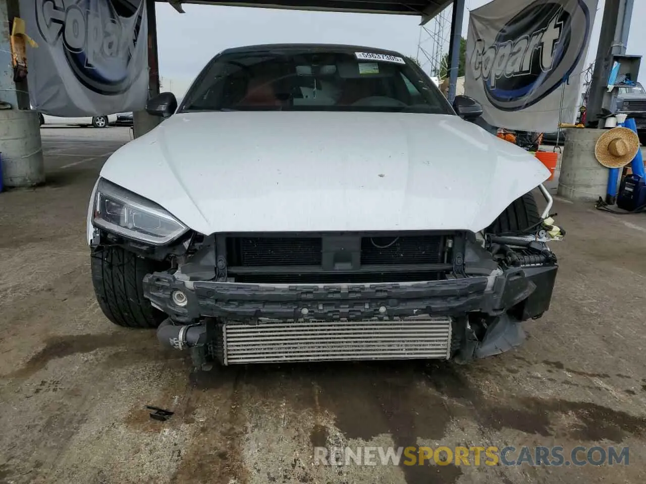 5 Photograph of a damaged car WAUC4CF52KA081860 AUDI S5/RS5 2019