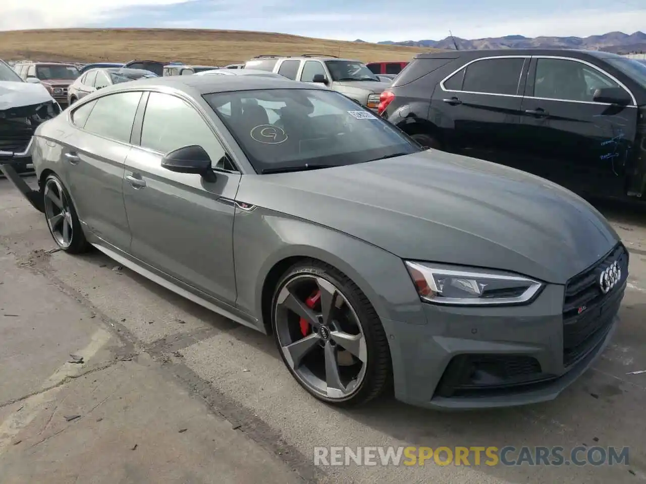 1 Photograph of a damaged car WAUC4CF53KA001076 AUDI S5/RS5 2019