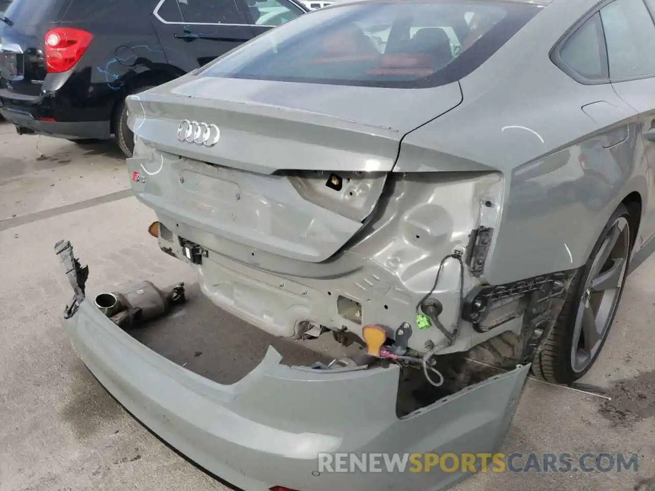 9 Photograph of a damaged car WAUC4CF53KA001076 AUDI S5/RS5 2019